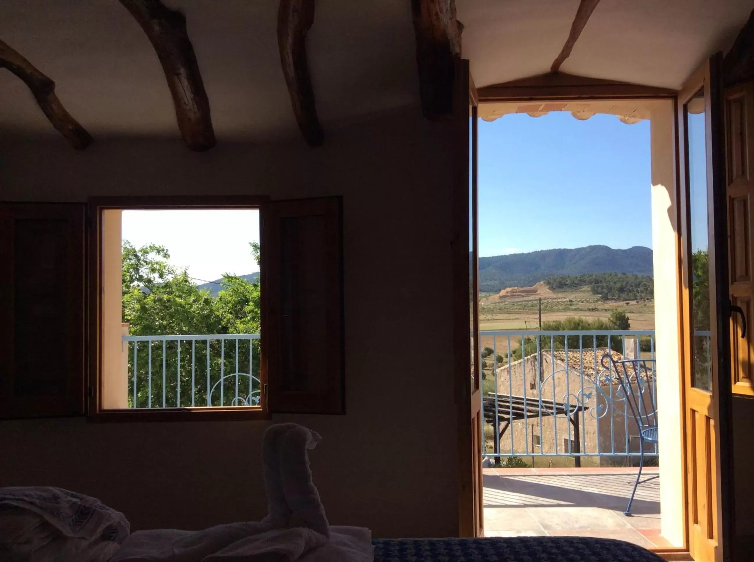 Balcony/Terrace in Los Cuatro Vientos B&B