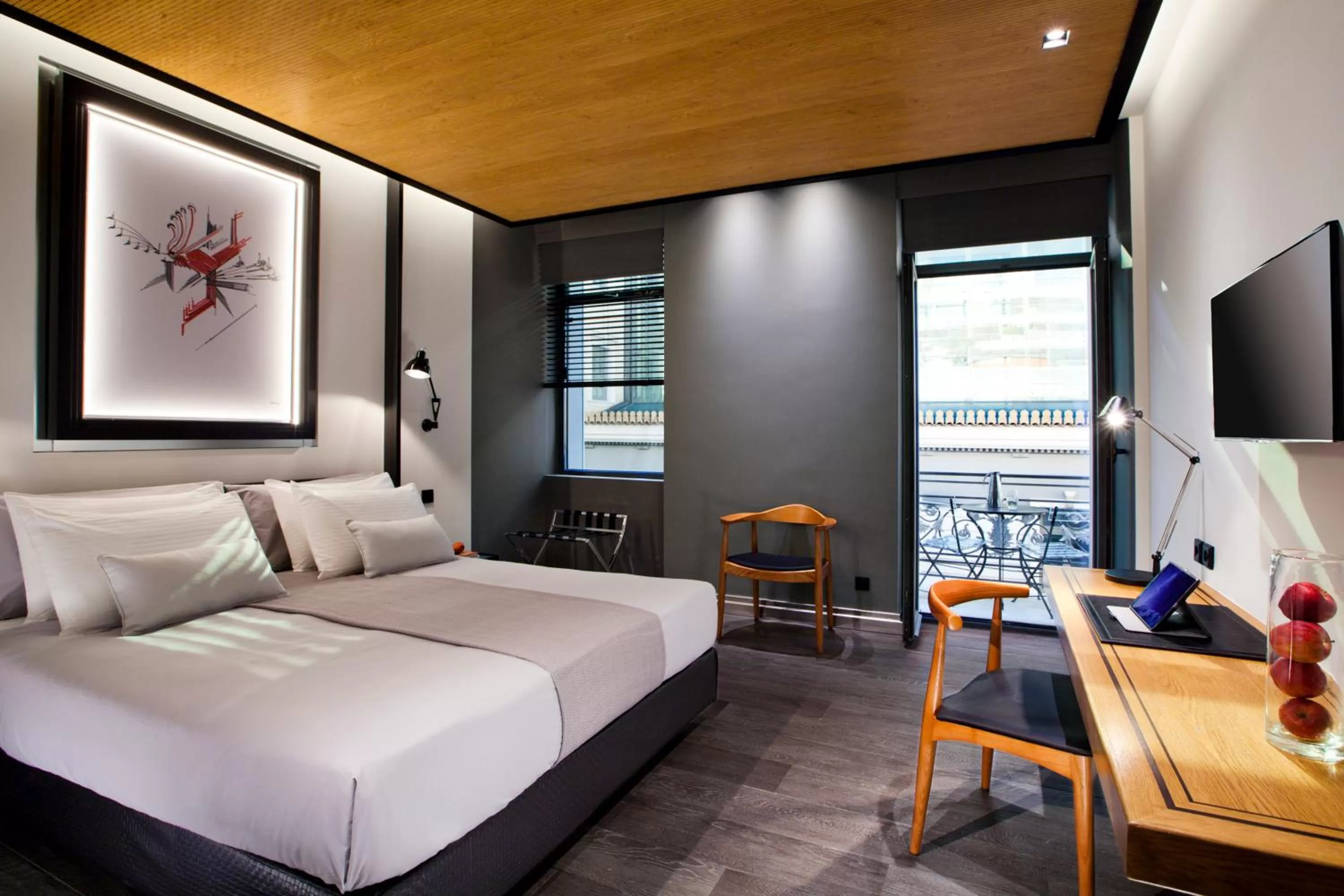 Bedroom, Bed in MET34 Athens