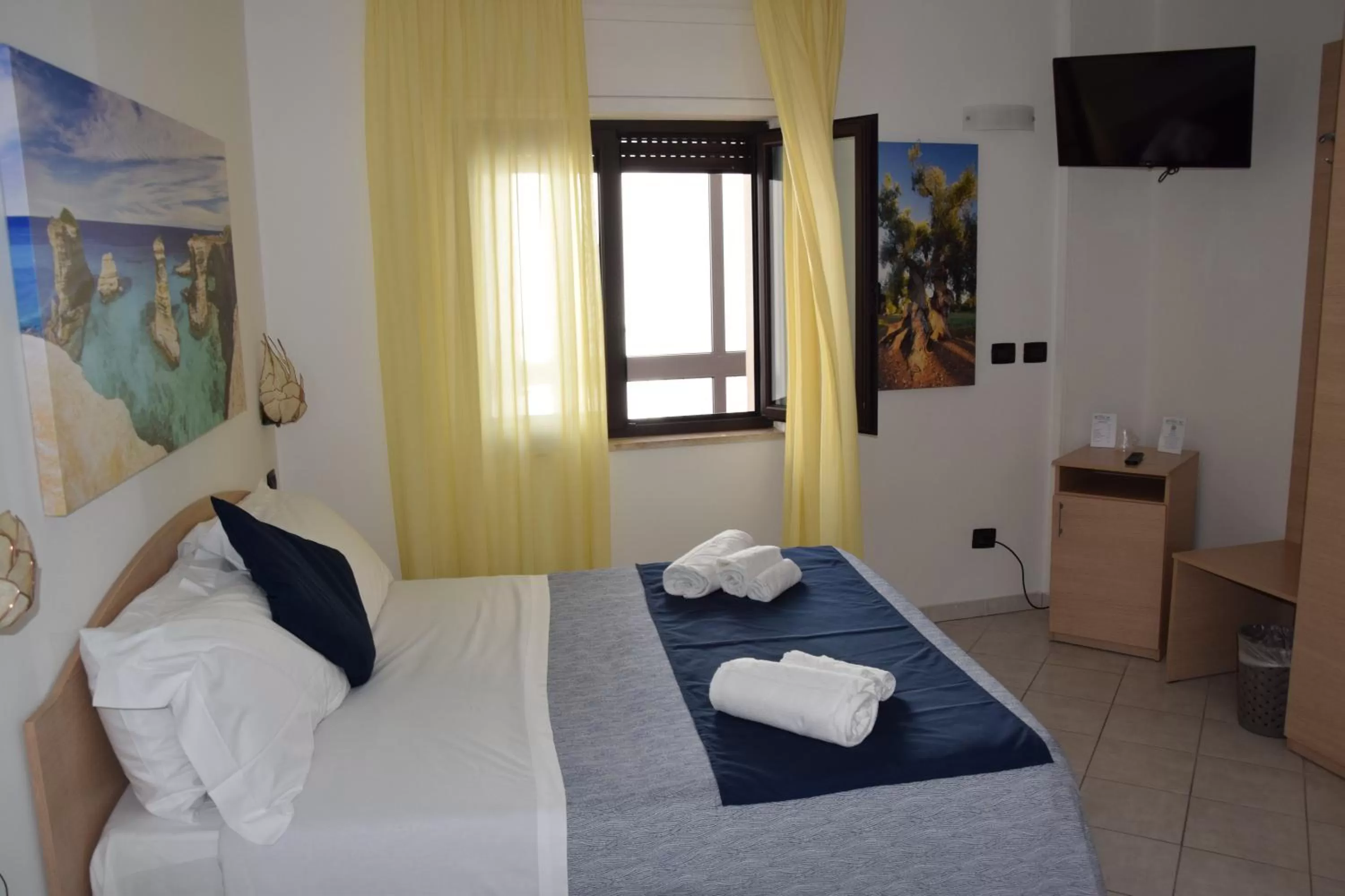 Bed in Hotel Profumo Di Mare