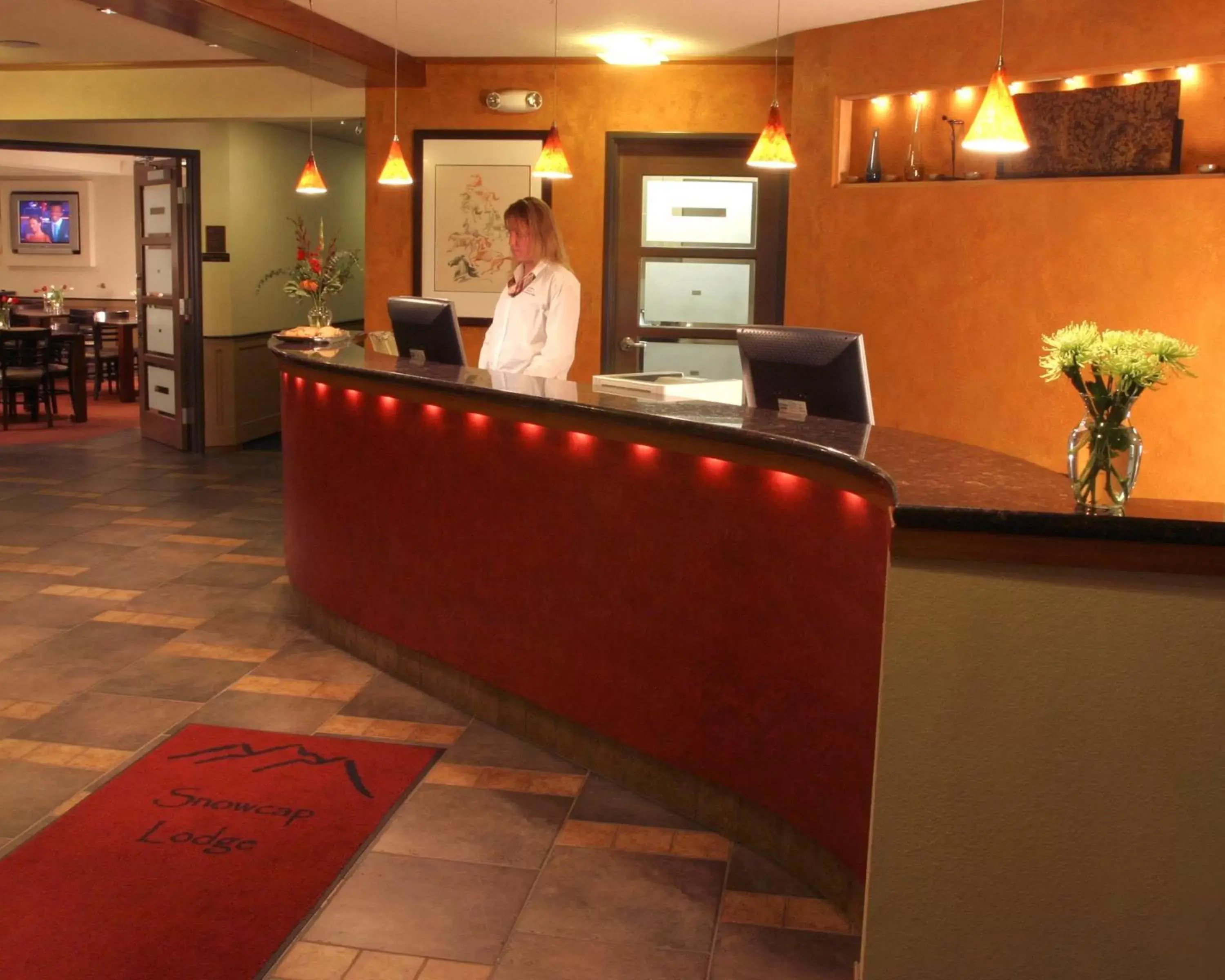 Lobby or reception, Lobby/Reception in Best Western Snowcap Lodge