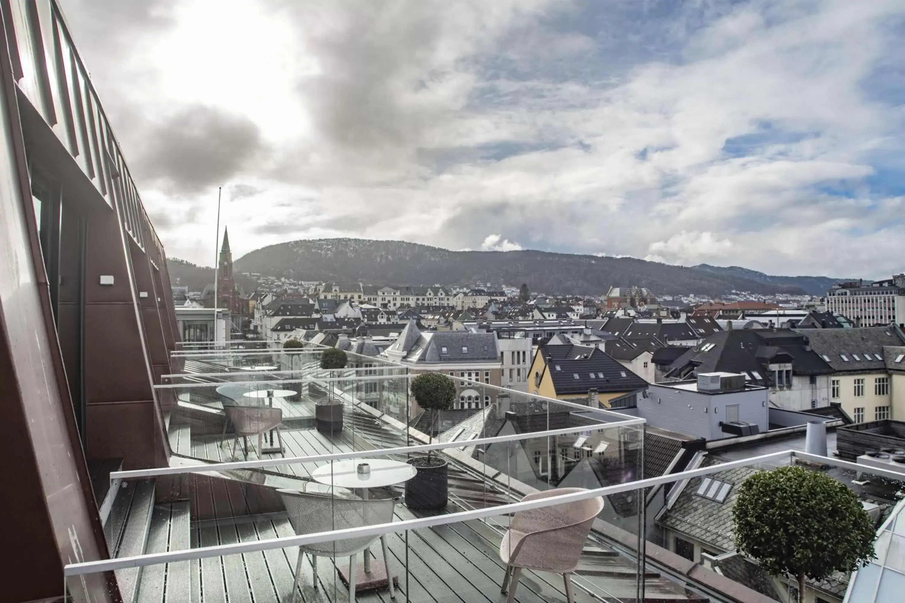 Balcony/Terrace in Hotel Norge by Scandic