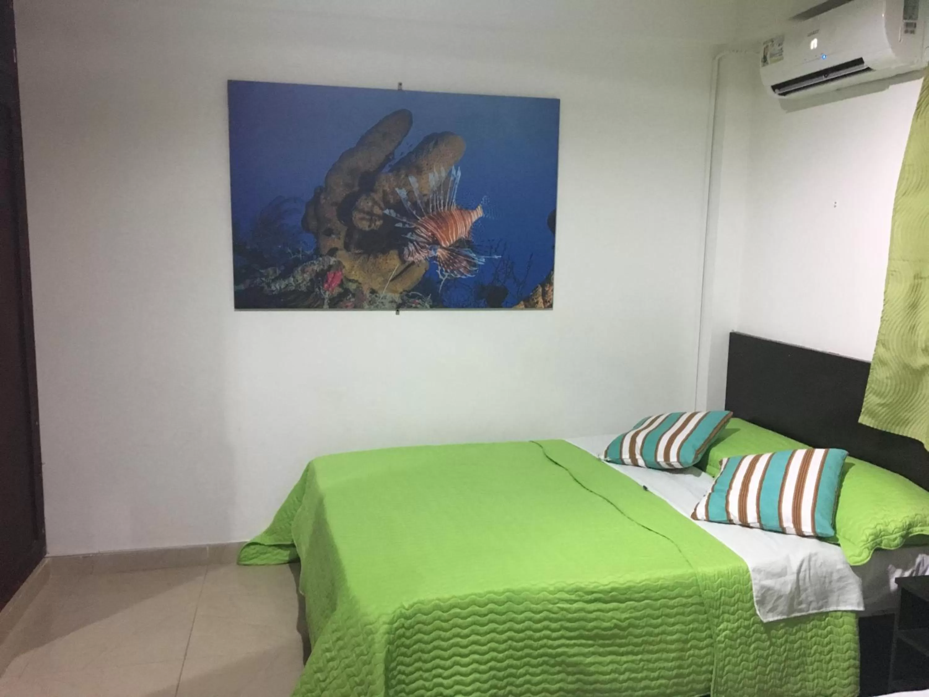 Decorative detail, Bed in Jackuri Casa Hospedaje