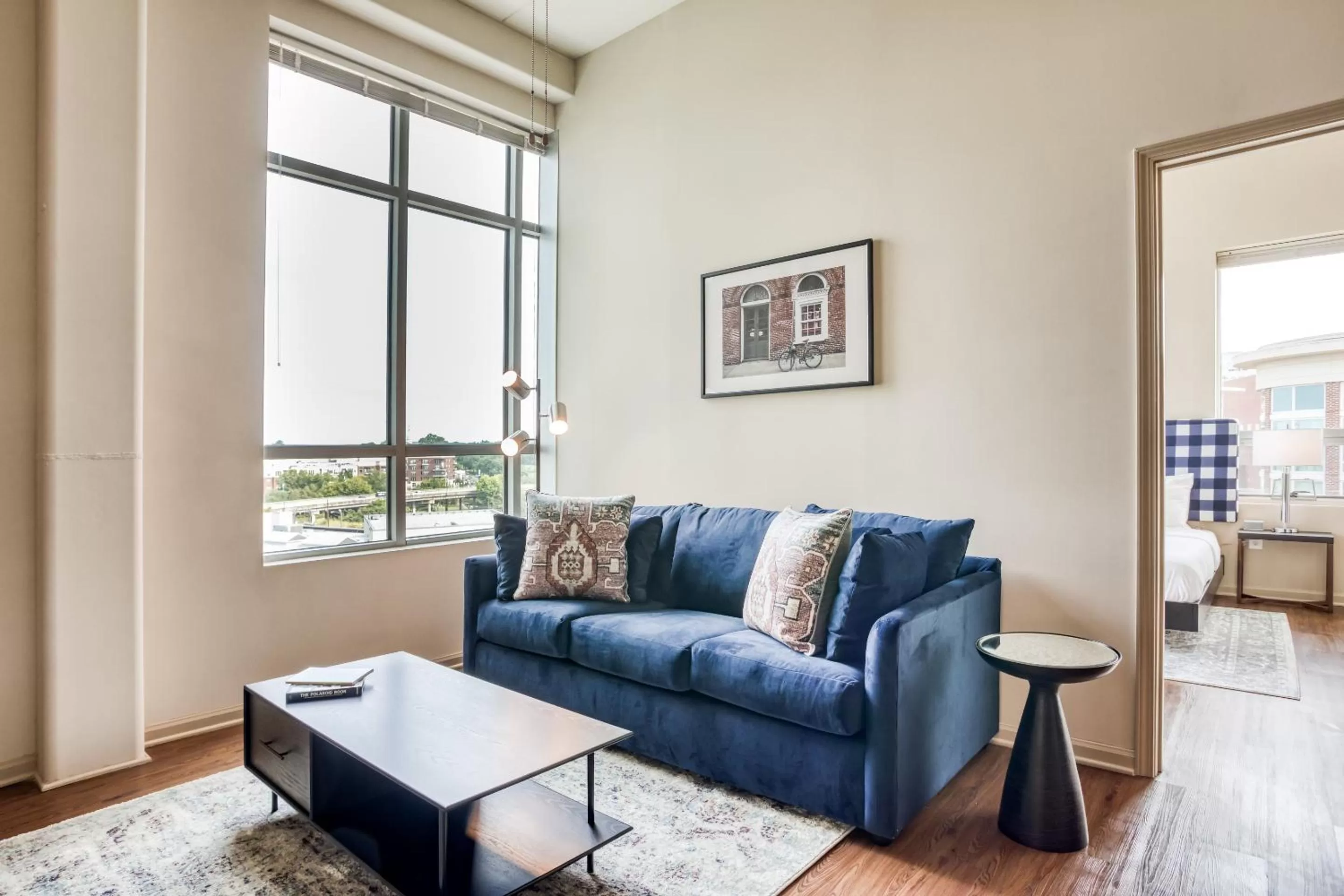 Living room in Mint House Greenville - Downtown