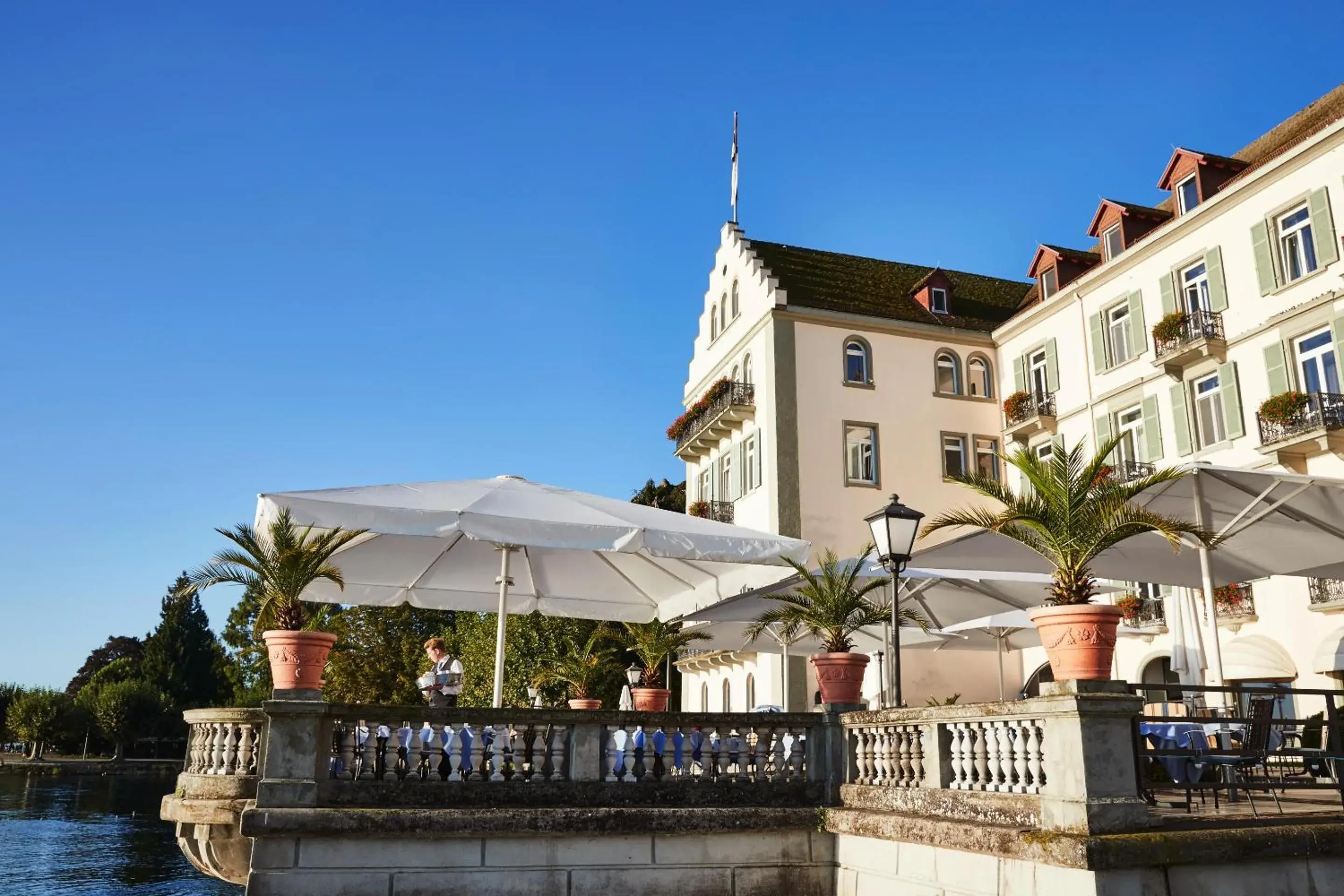 Facade/entrance, Property Building in Steigenberger Inselhotel