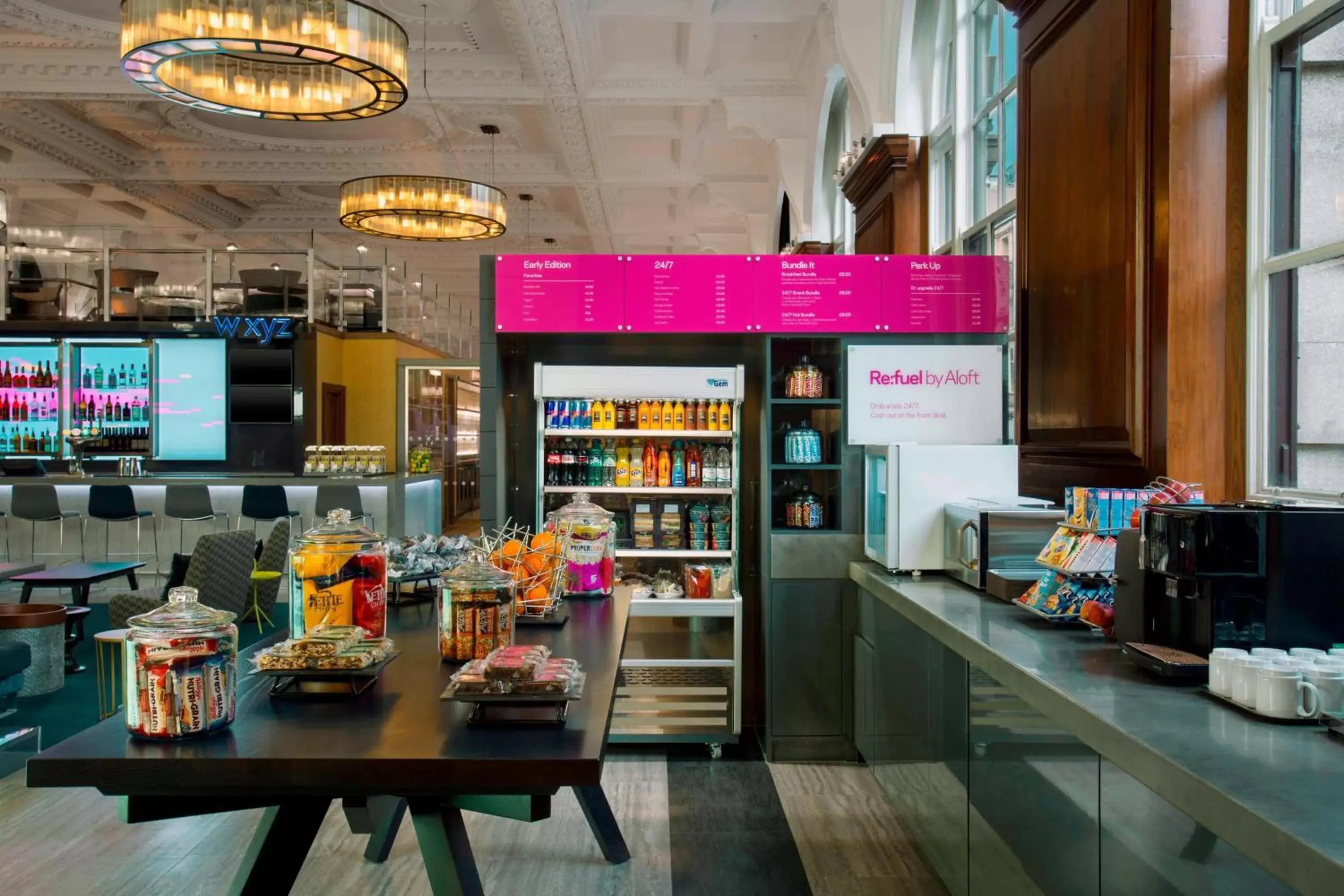 Restaurant/places to eat in Aloft Liverpool