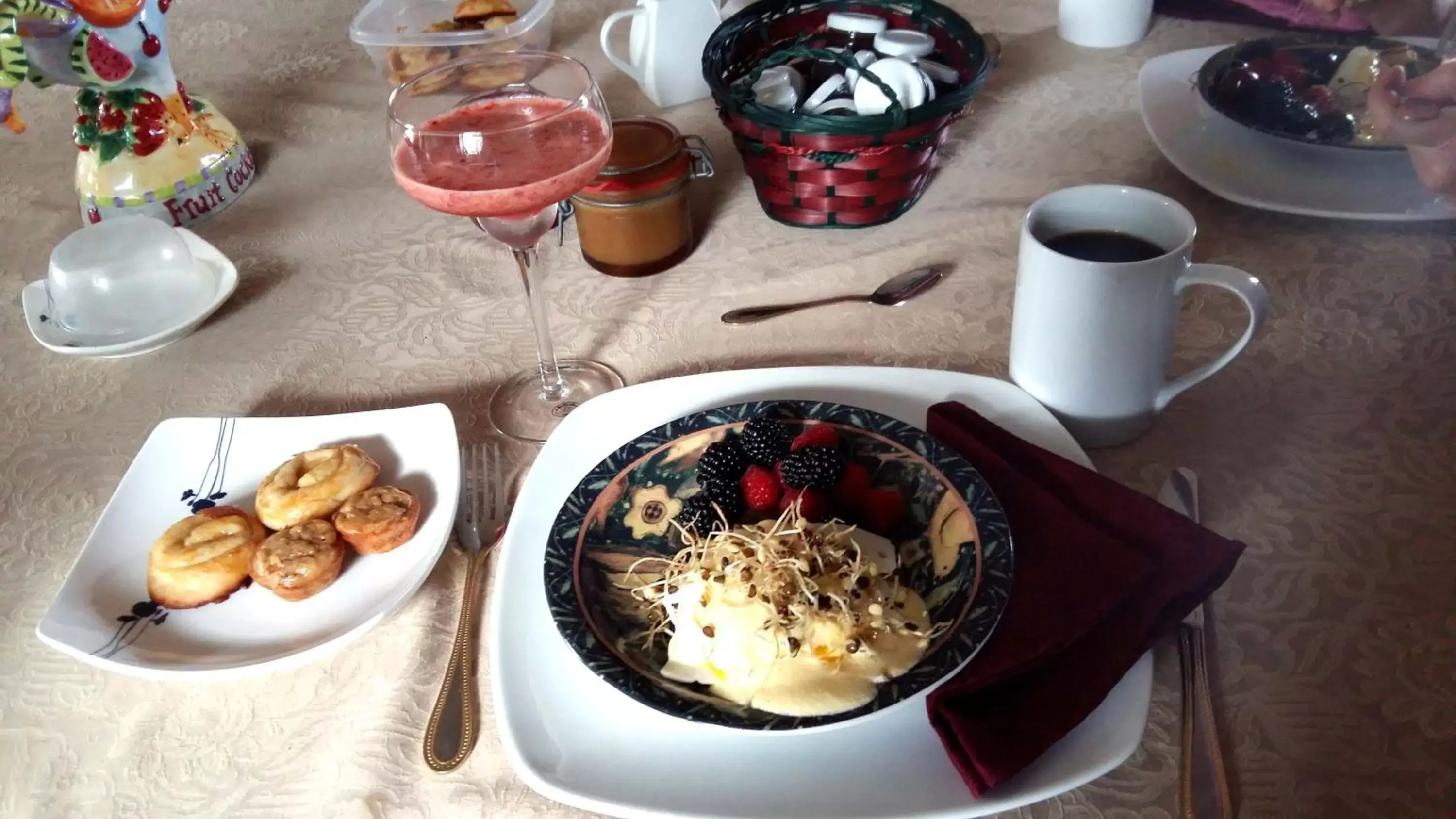 Breakfast in Gite Agricole Les Lilas B&B - Chambre d'hôtes