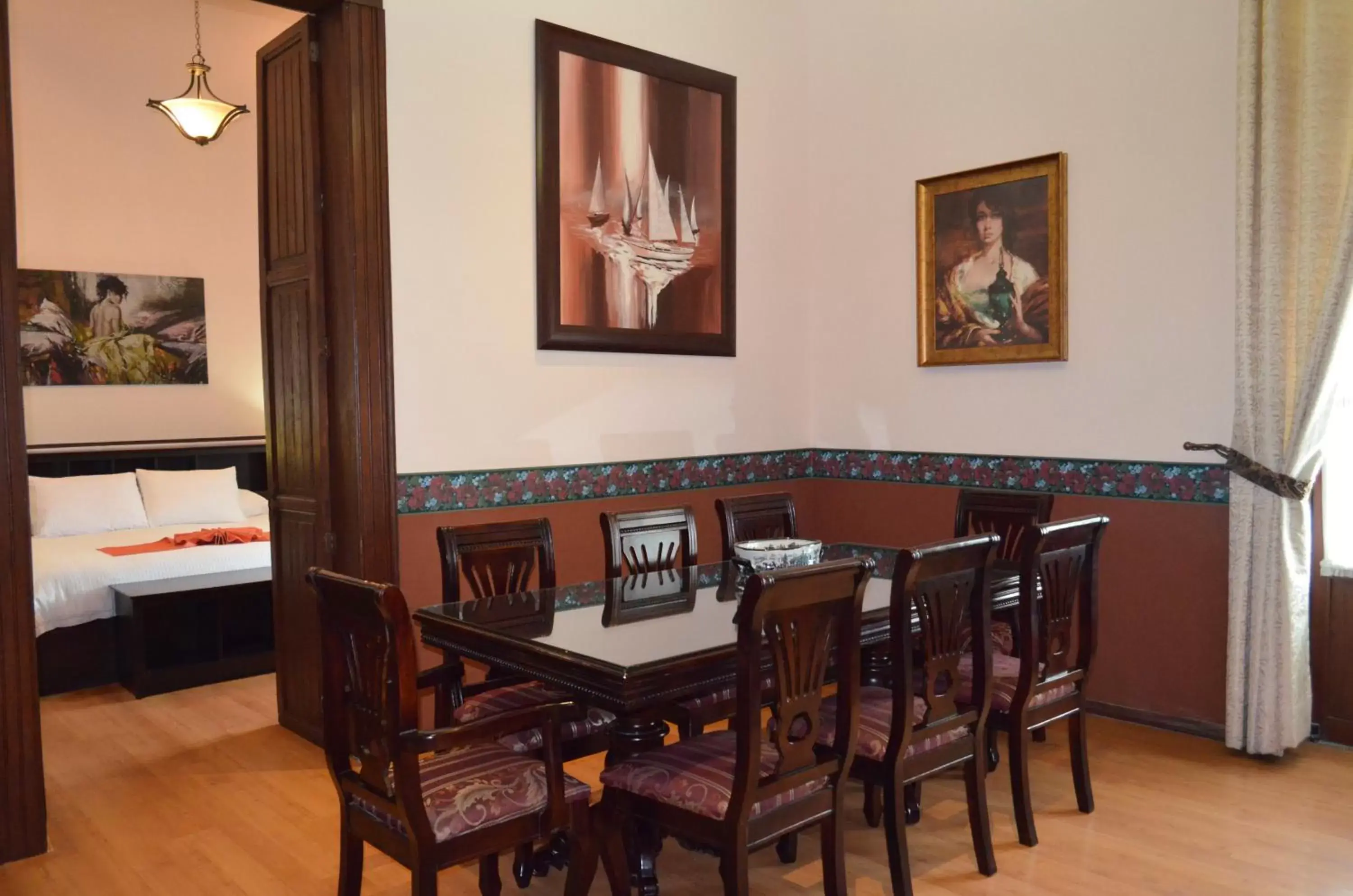 Dining Area in Hotel del Capitán de Puebla