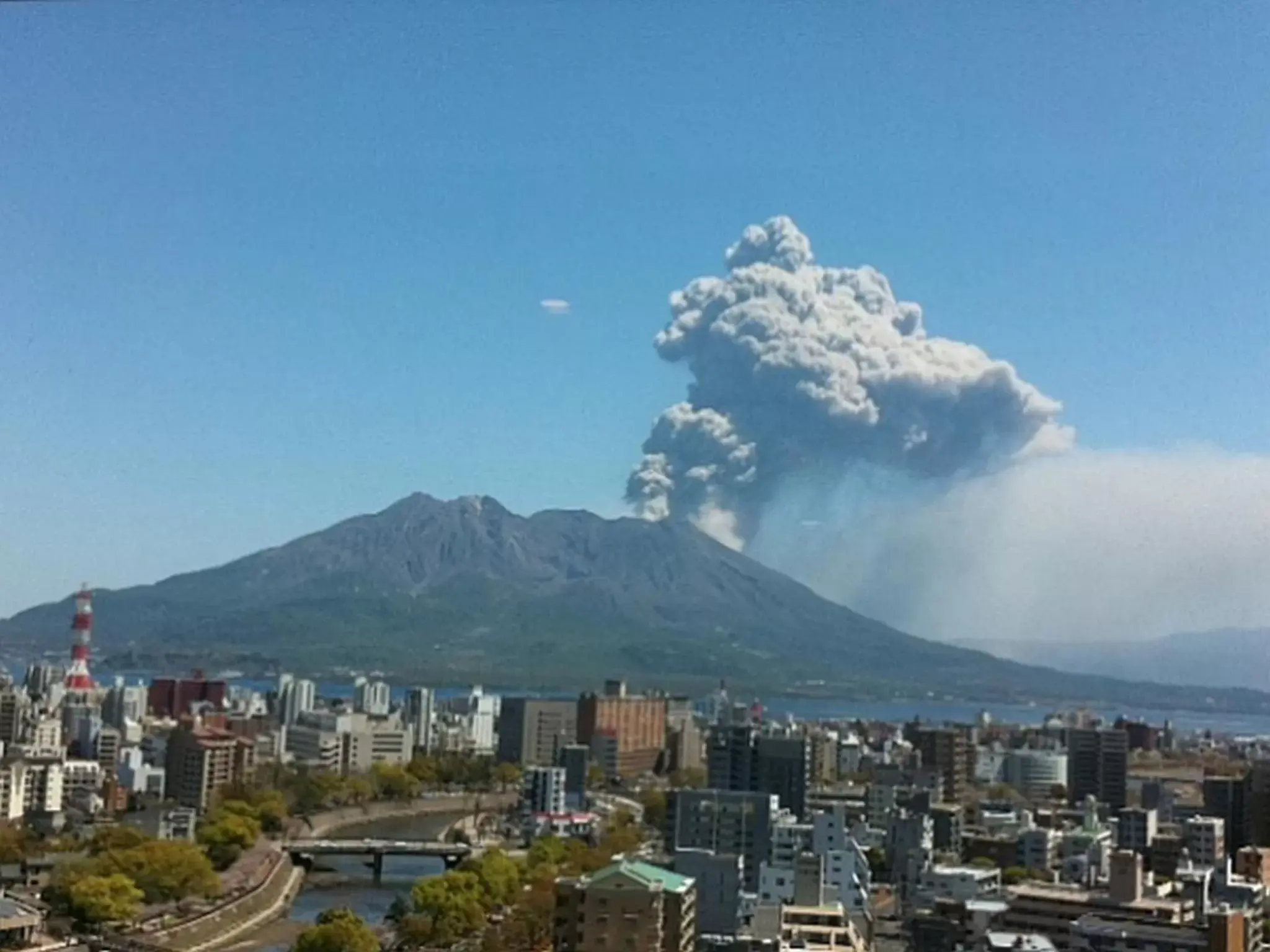 View (from property/room) in Solaria Nishitetsu Hotel Kagoshima View (from property/room) in Solaria Nishitetsu Hotel Kagoshima