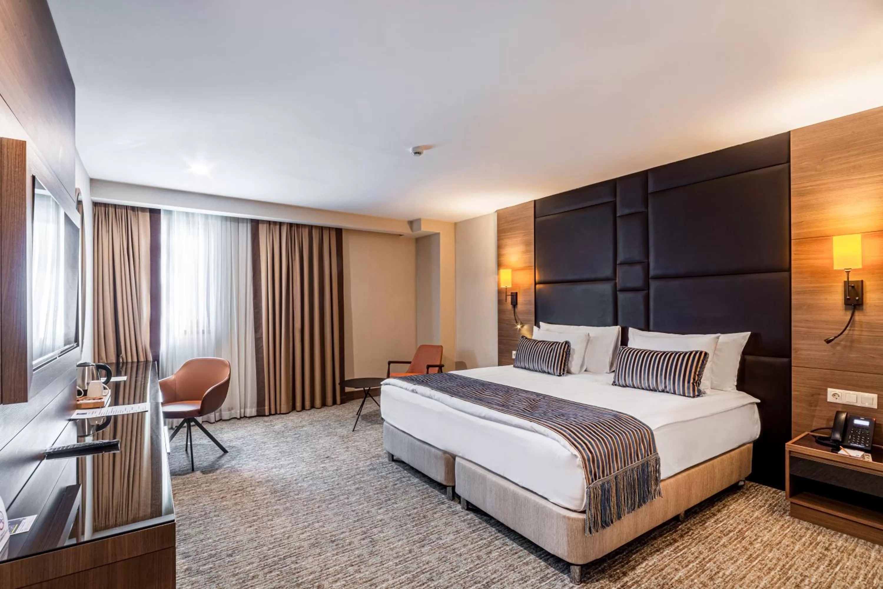 Bed in TRYP By Wyndham Istanbul Sisli Hotel