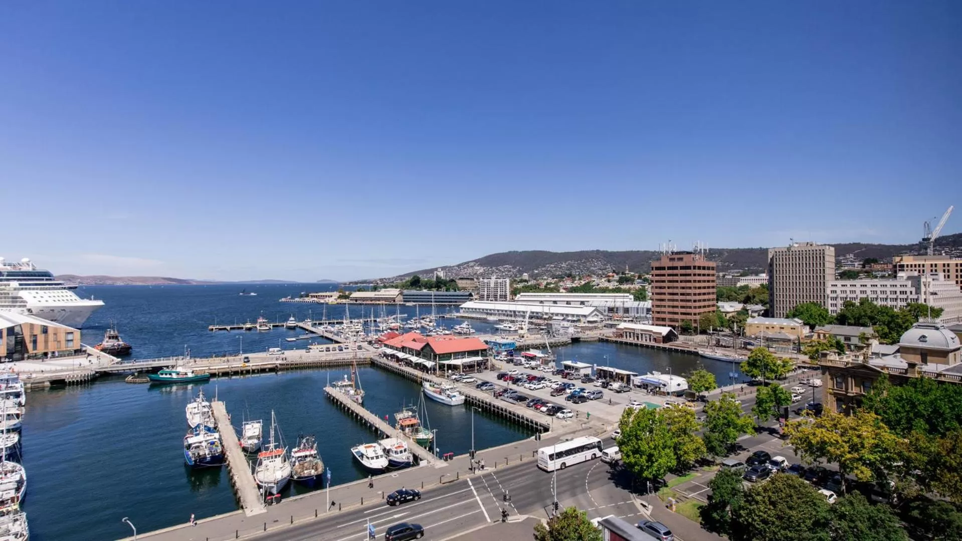 Bird's eye view in Hotel Grand Chancellor Hobart