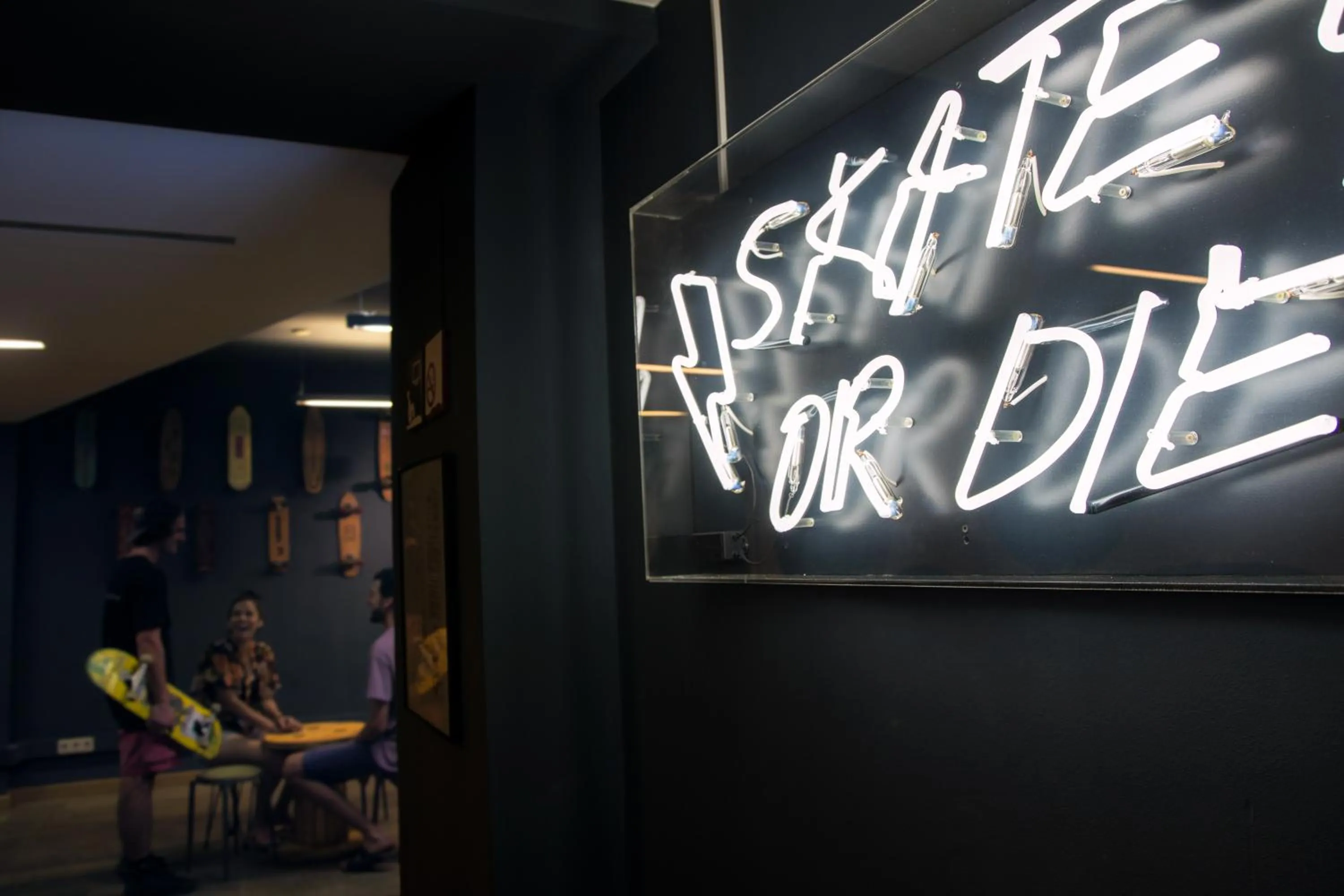 Decorative detail in Sant Jordi Hostels Sagrada Familia