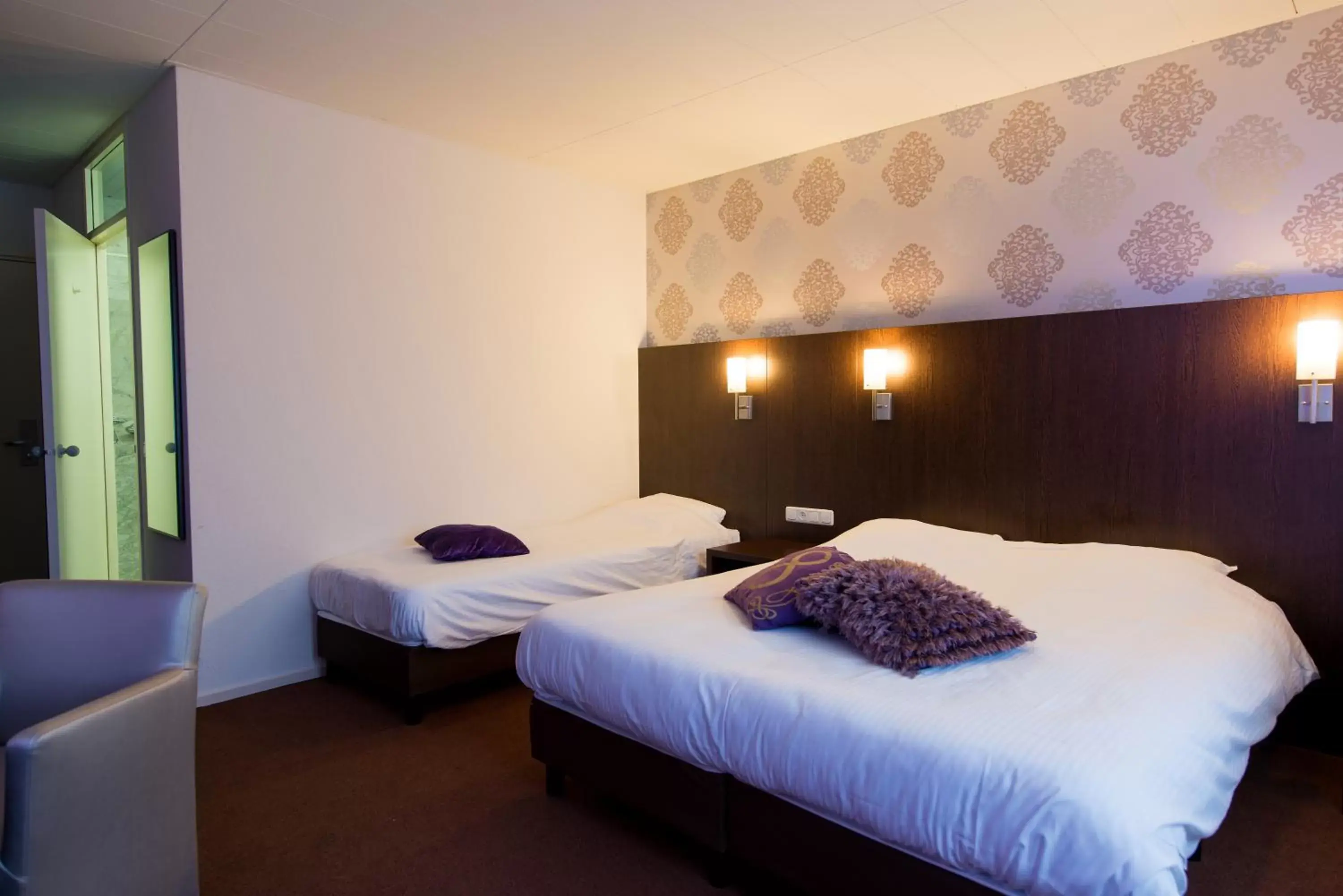 Bed in Fletcher Hotel-Restaurant Waalwijk