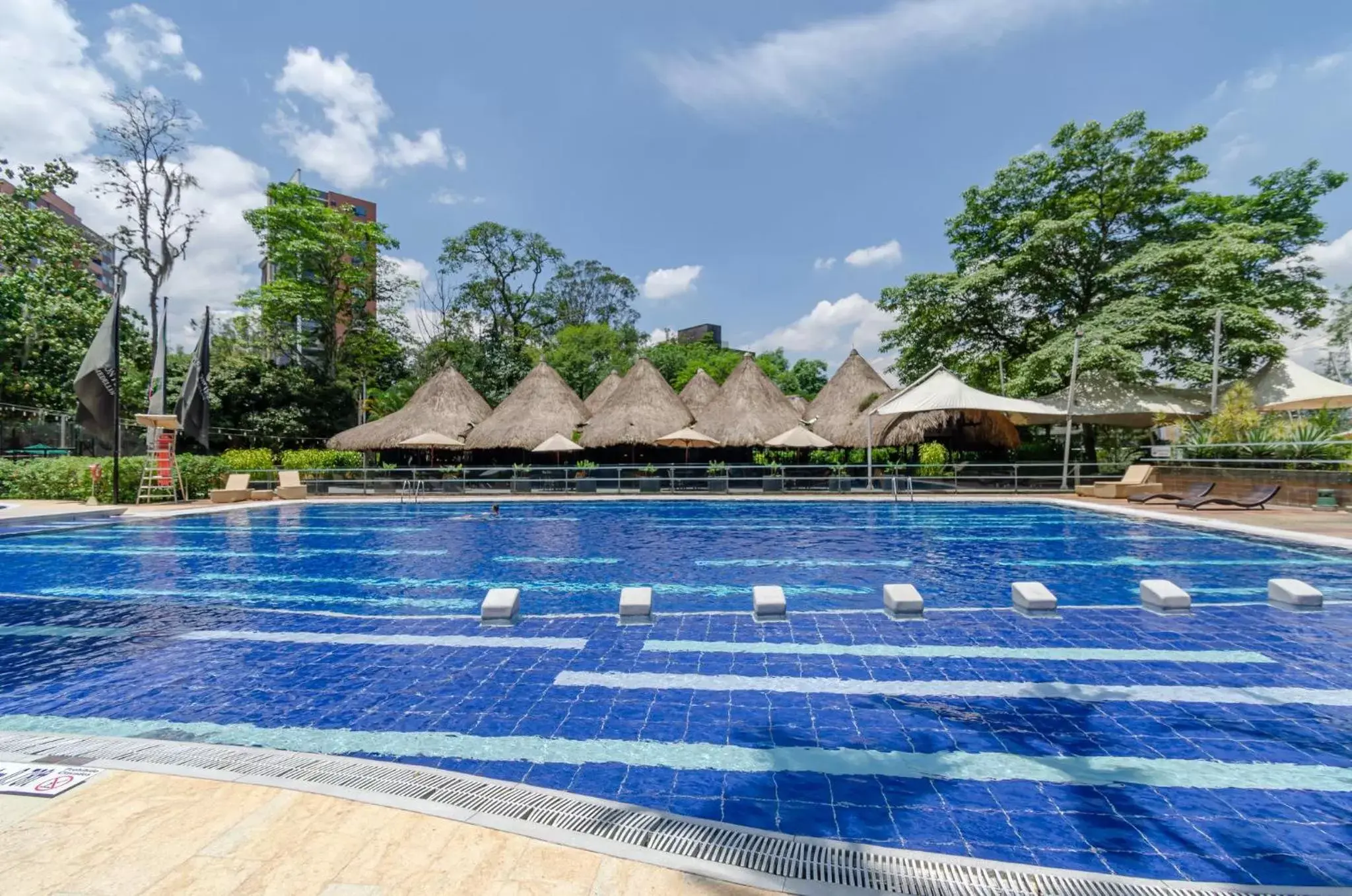 Swimming Pool in Hotel Intercontinental Medellín, an IHG Hotel