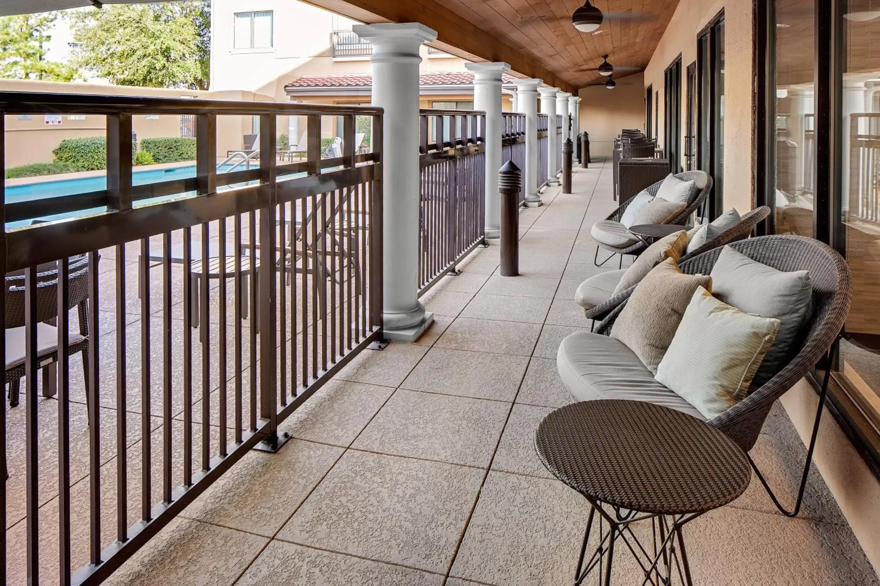 Other, Balcony/Terrace in Courtyard Houston-West University