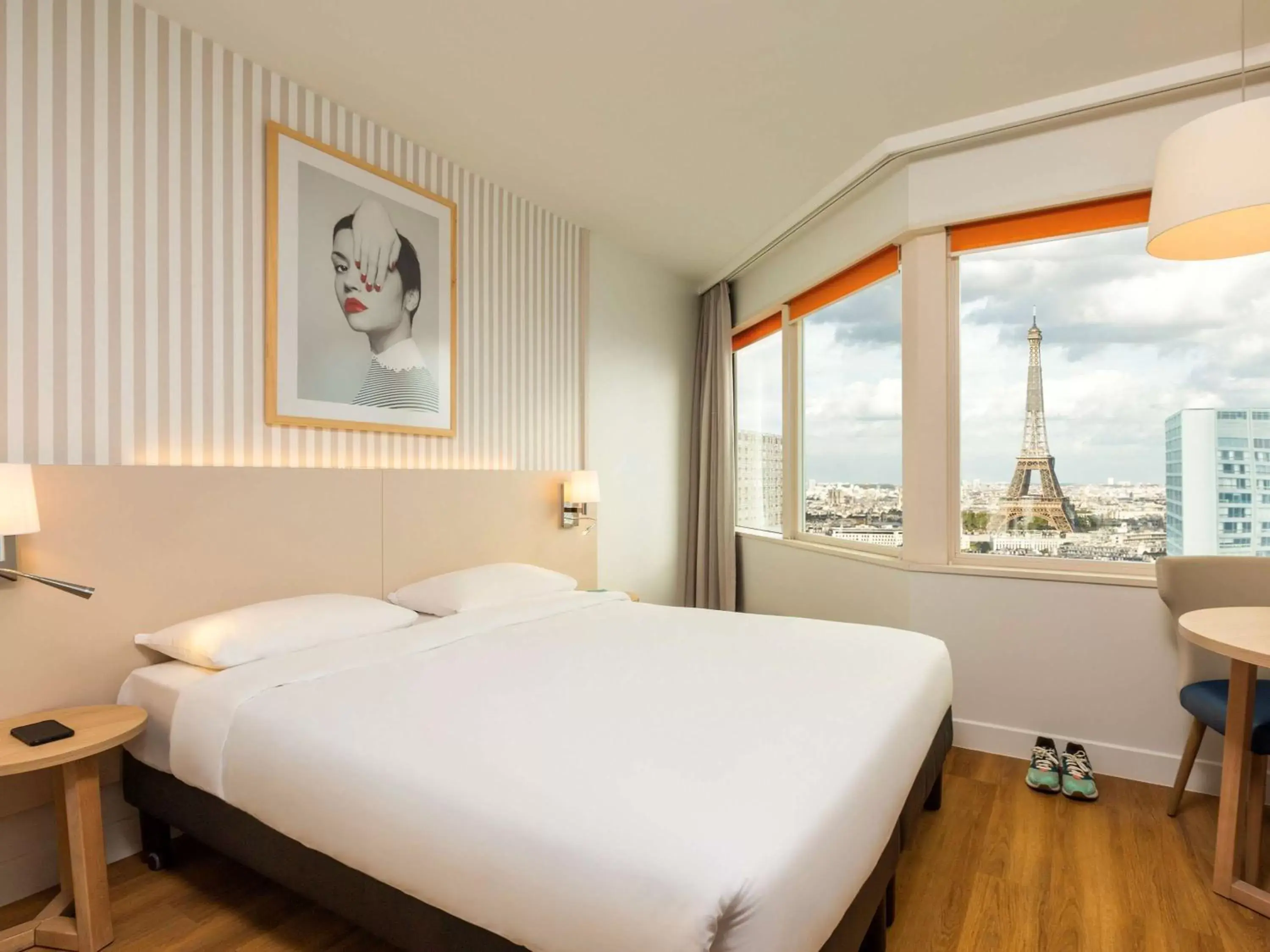 Bedroom in Aparthotel Adagio Paris Centre Tour Eiffel