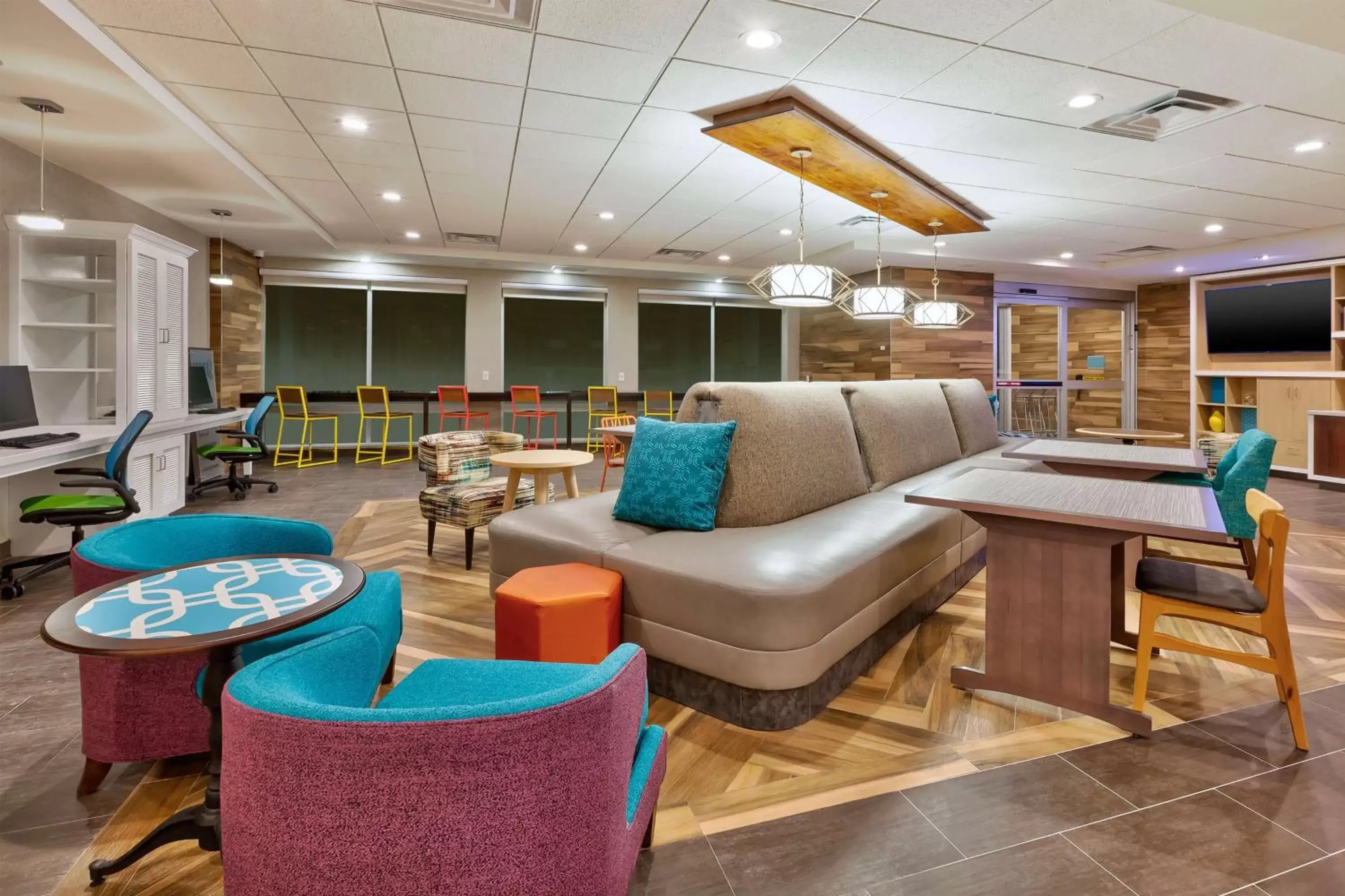 Lobby or reception in Home2 Suites By Hilton Battle Creek, Mi