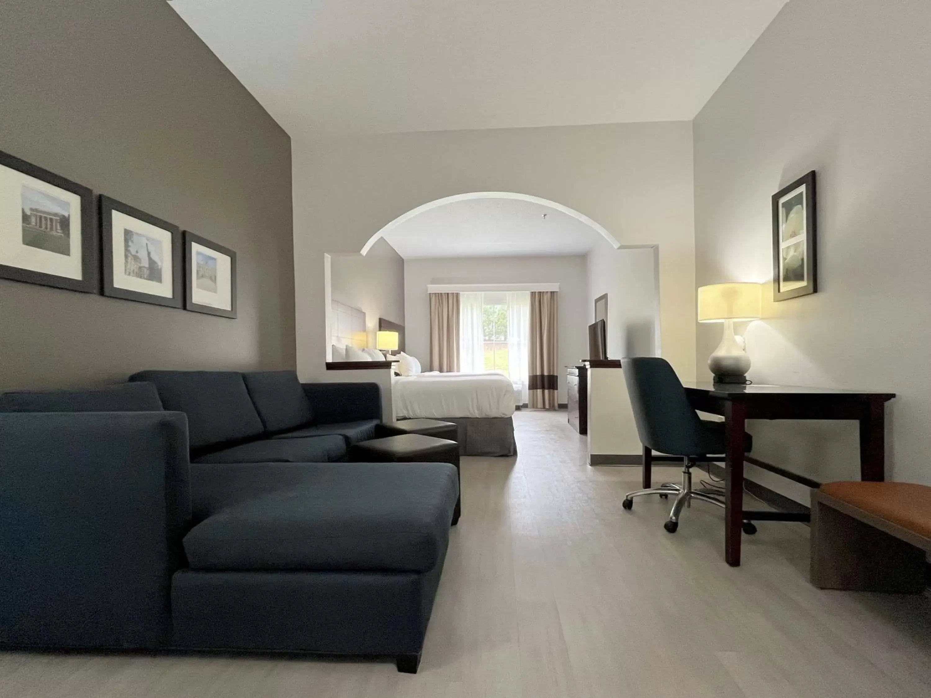 Guests, Seating Area in Comfort Suites Milledgeville