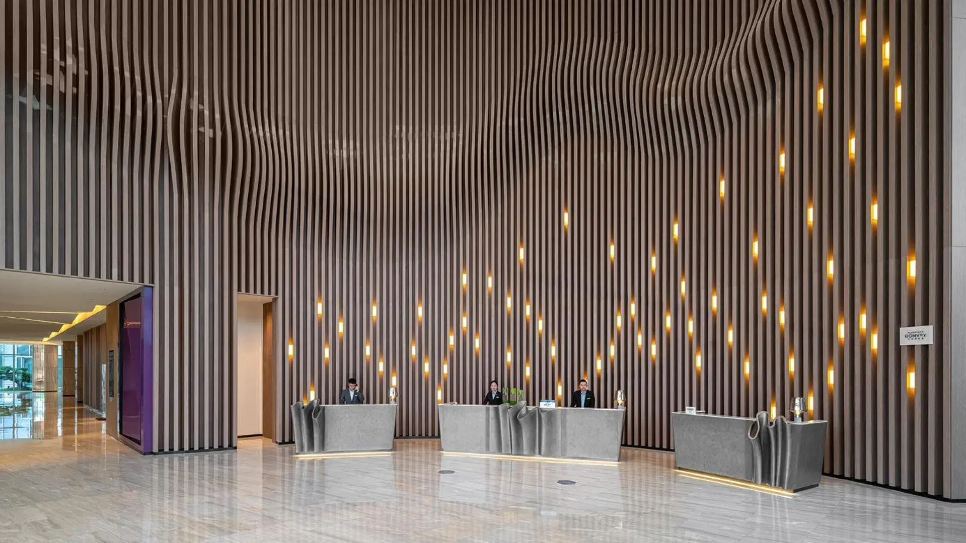 Lobby or reception in Renaissance Changzhou Wujin Hotel