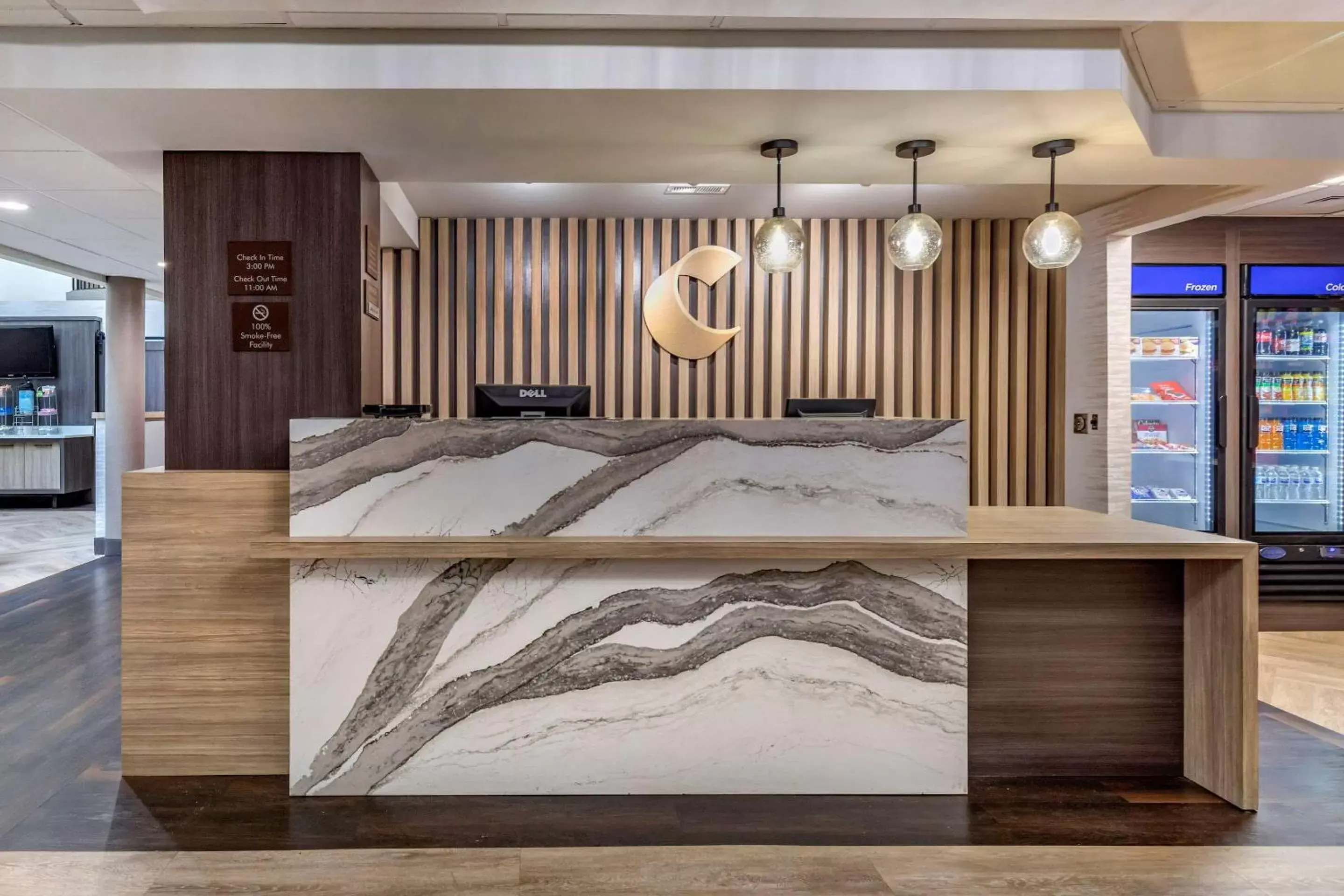 Lobby or reception, Bed in Comfort Suites Anderson-Clemson Lobby or reception, Bed in Comfort Suites Anderson-Clemson