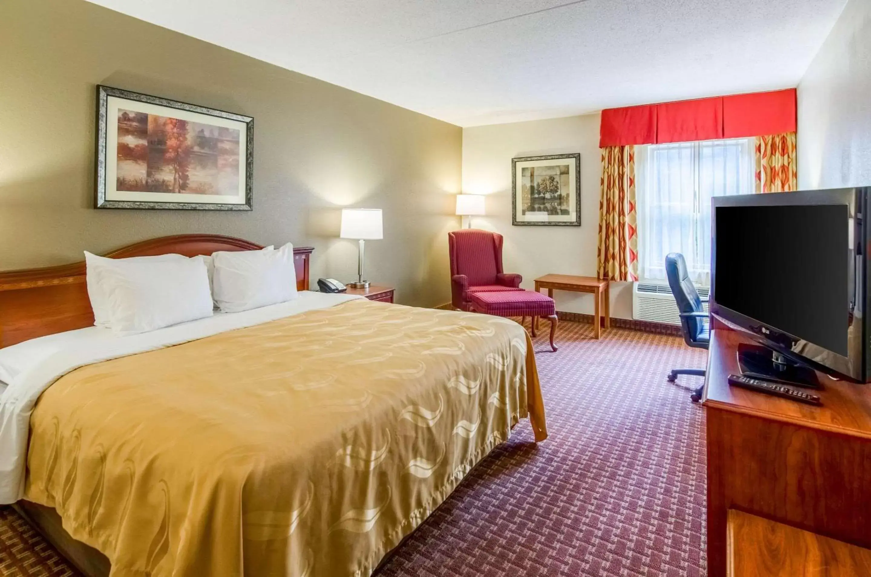 Photo of the whole room, Bed in Quality Inn & Suites Lexington near I-64 and I-81