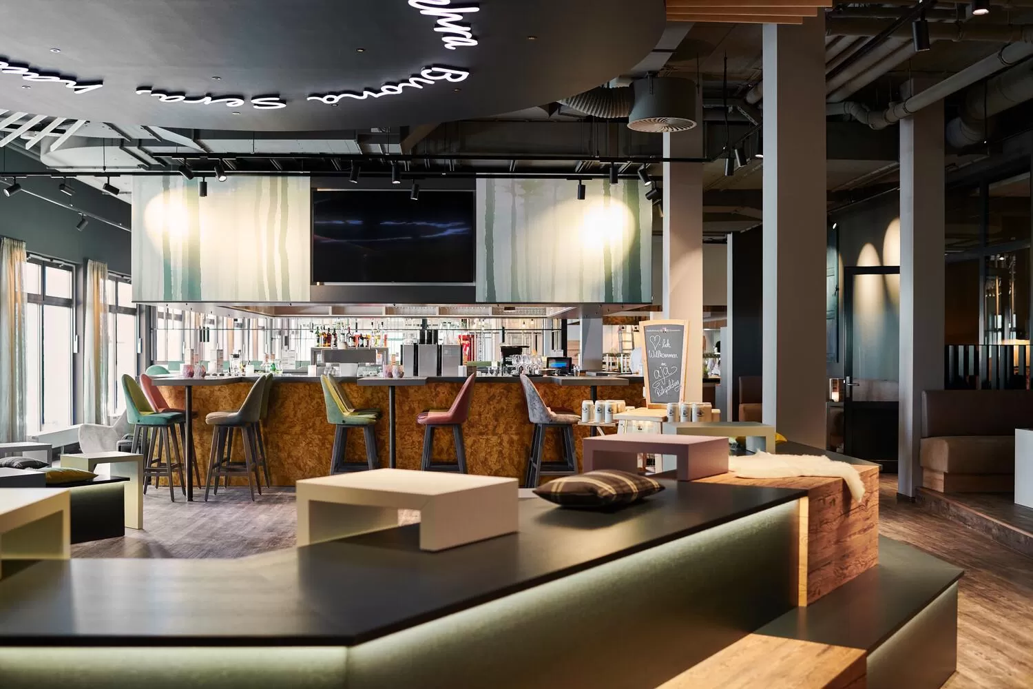 Lounge or bar in aja Ruhpolding