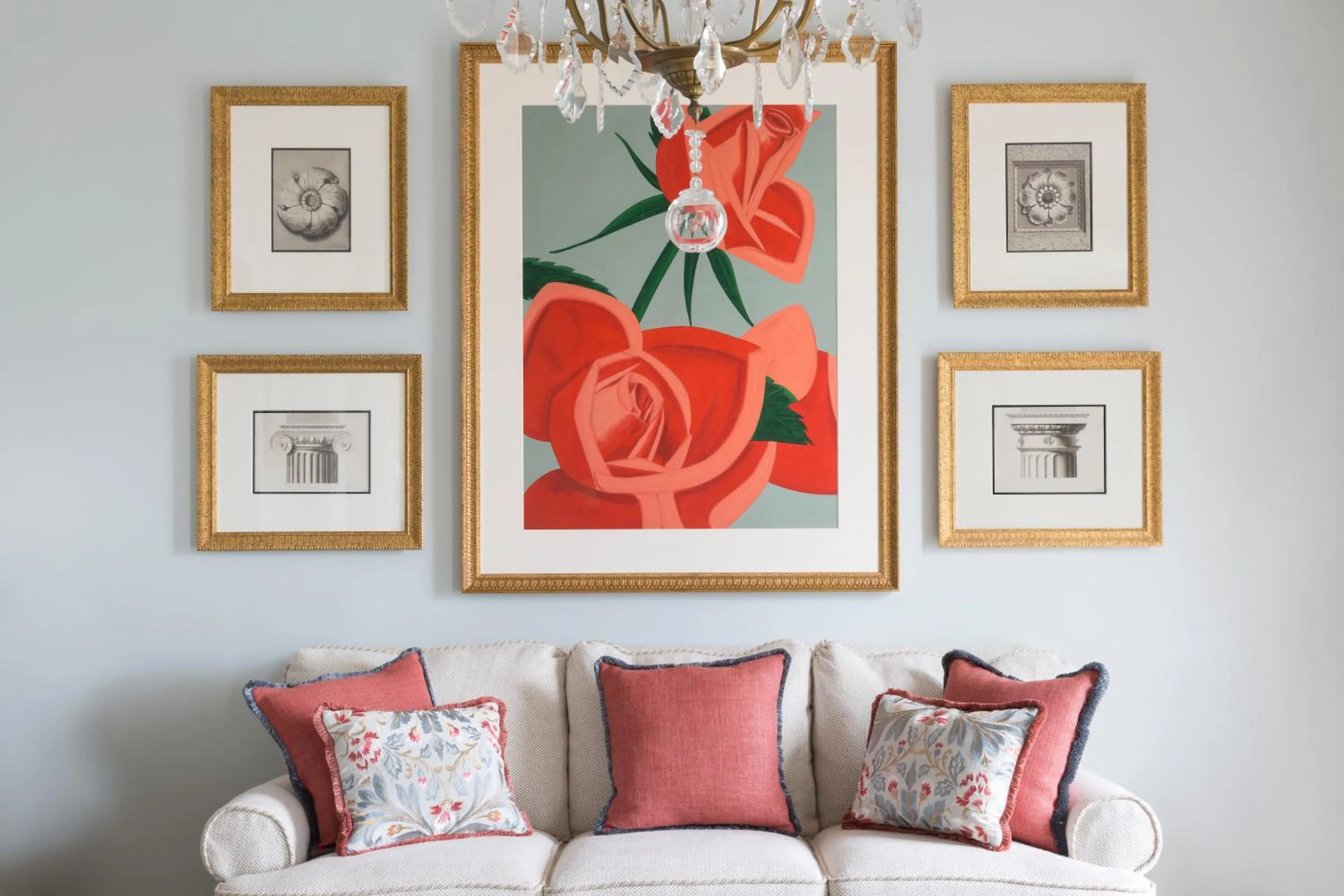 Living room in Le Bristol Paris, Oetker Hotels