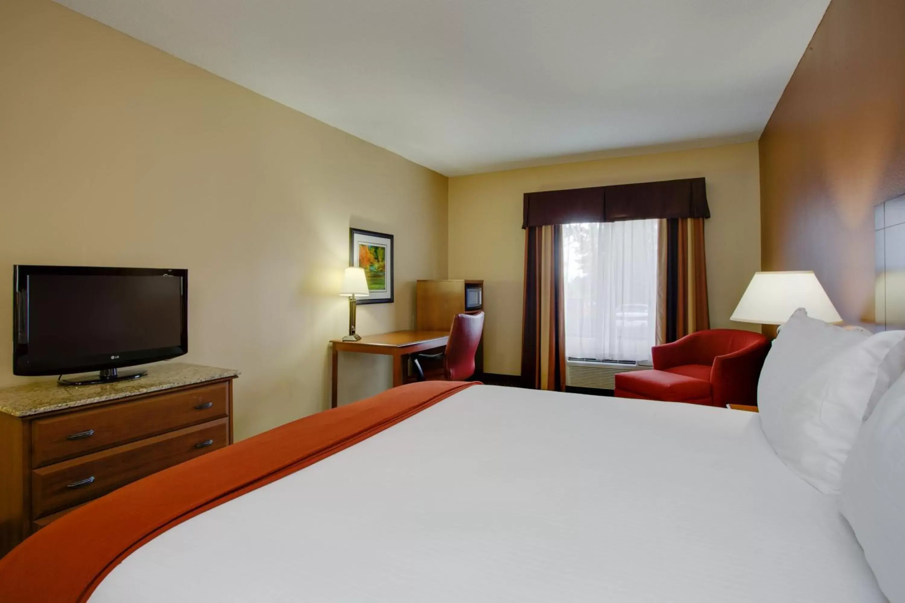 Photo of the whole room, Bed in Holiday Inn Express Hotel & Suites Columbia-I-20 at Clemson Road, an IHG Hotel