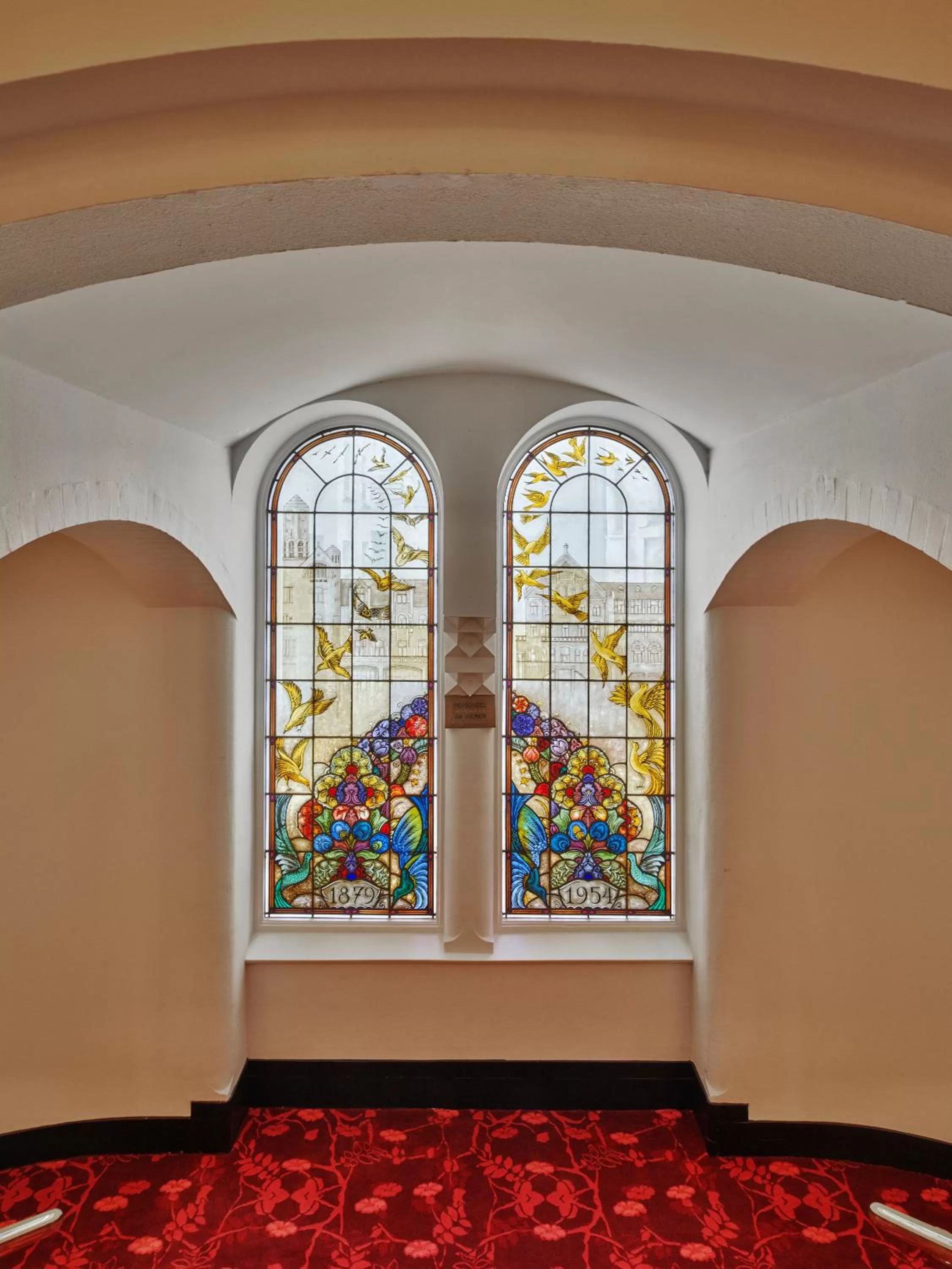 Decorative detail in Clayton Hotel Amsterdam American