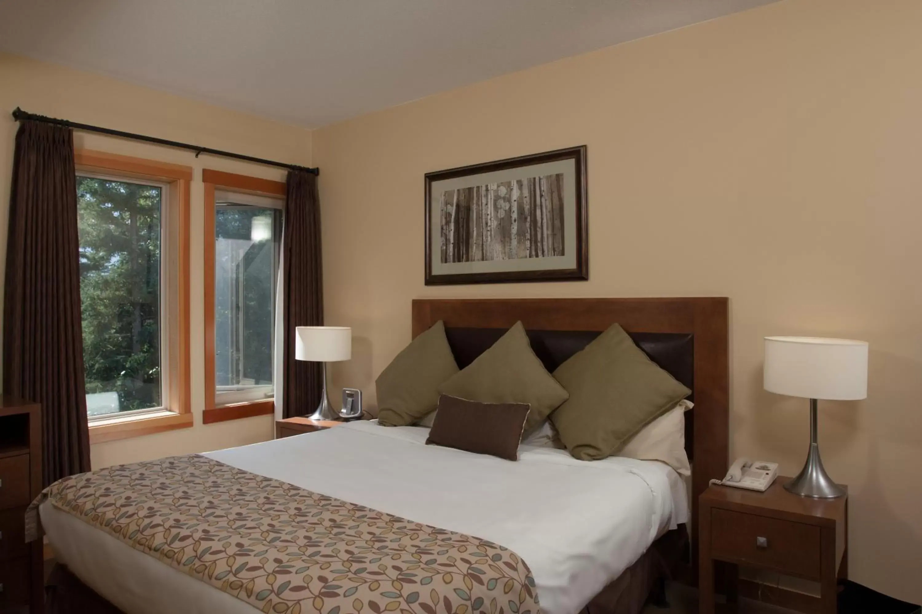 Bedroom, Bed in Lodges at Canmore