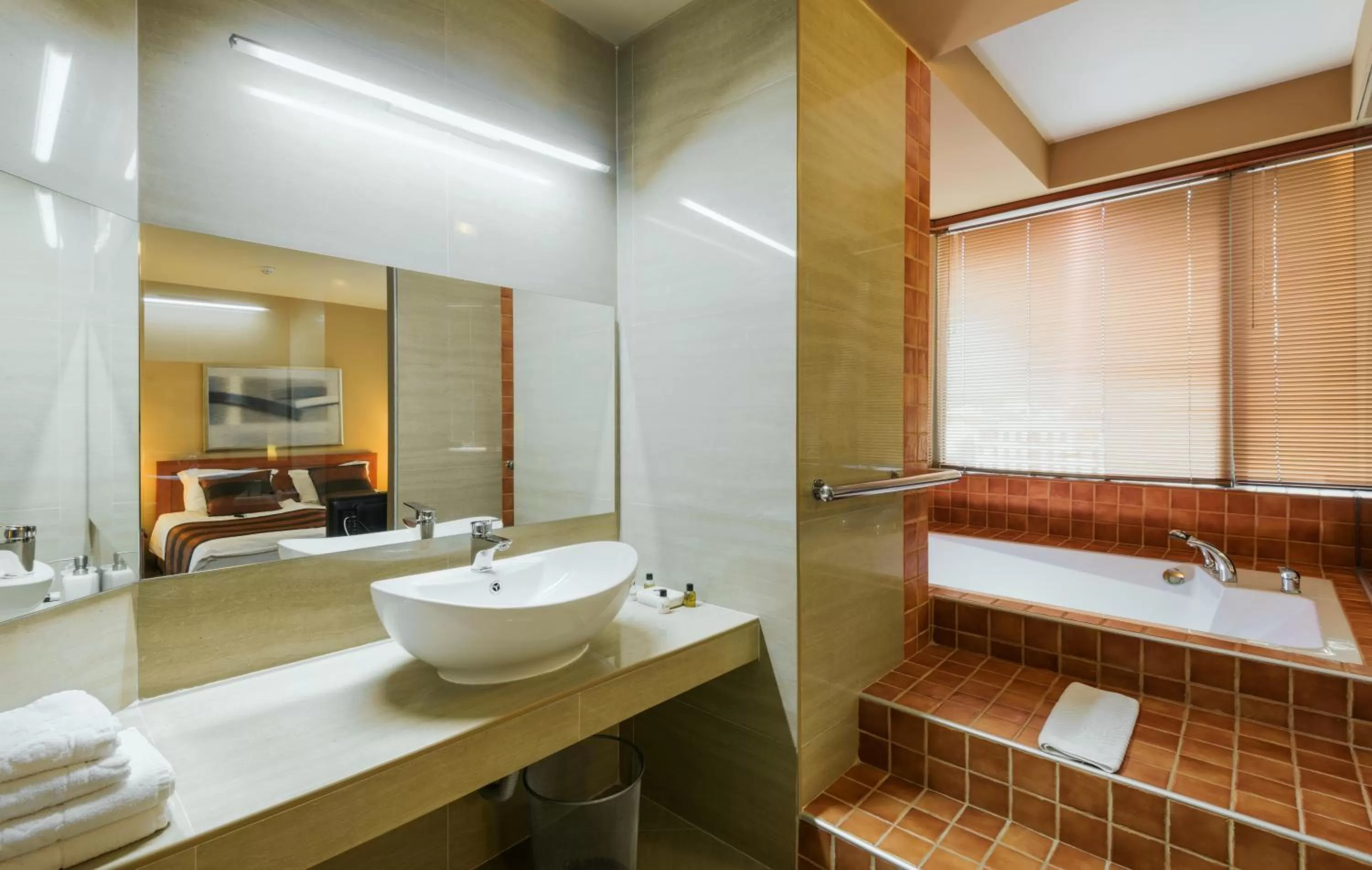 Bathroom in Hotel Arka