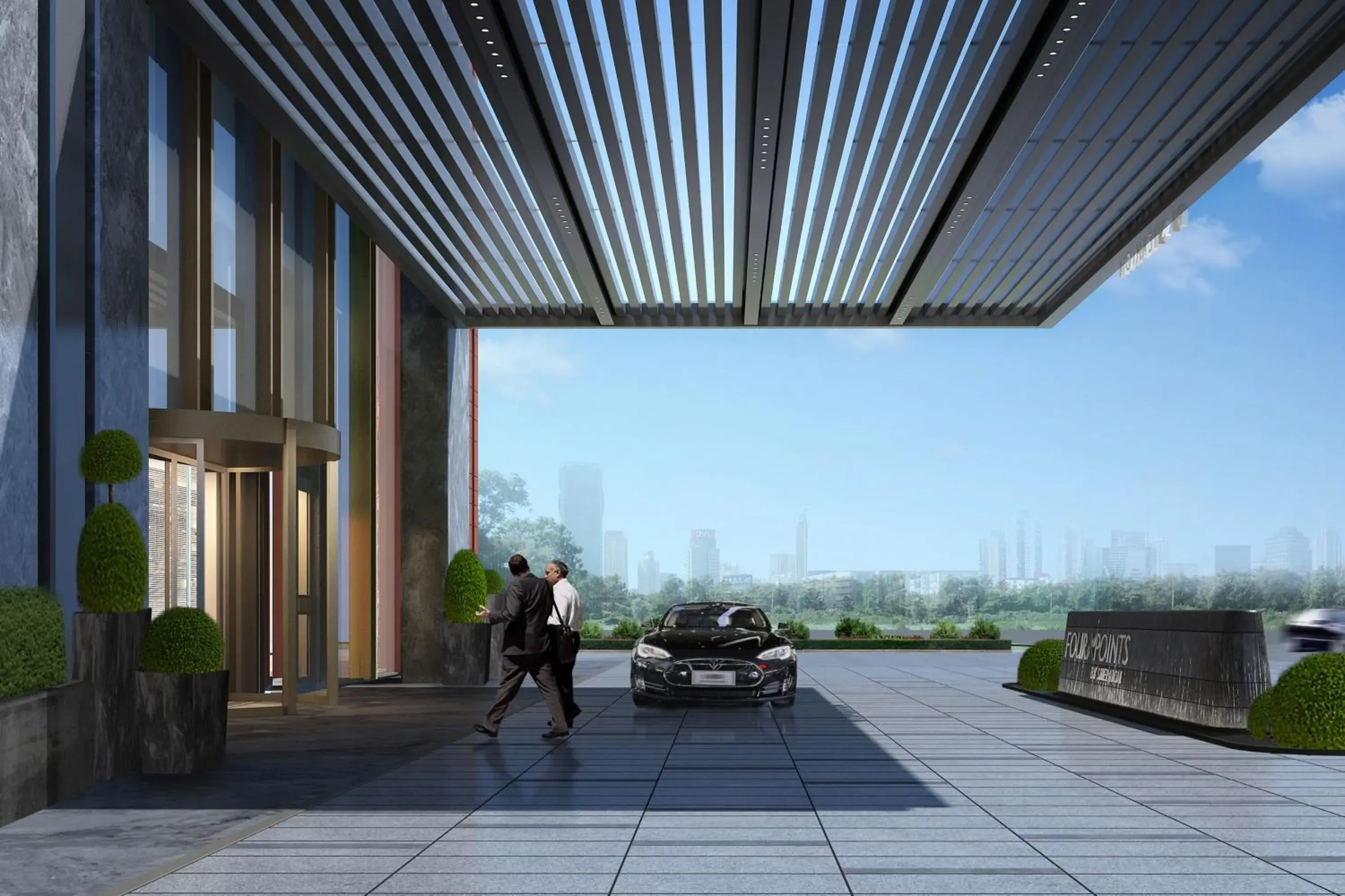 Property building in Four Points by Sheraton Tianjin National Convention and Exhibition Center