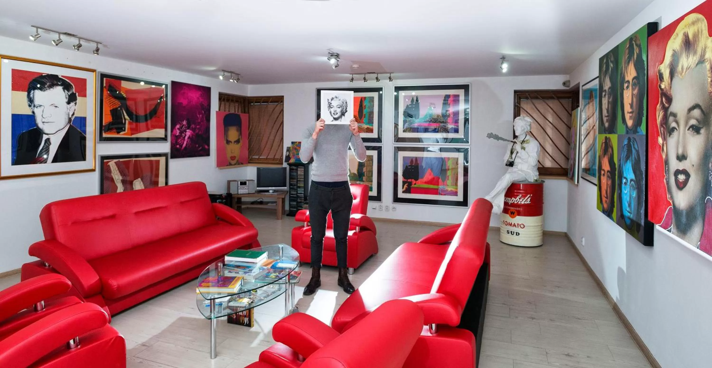 Lobby or reception in Hotel Muza