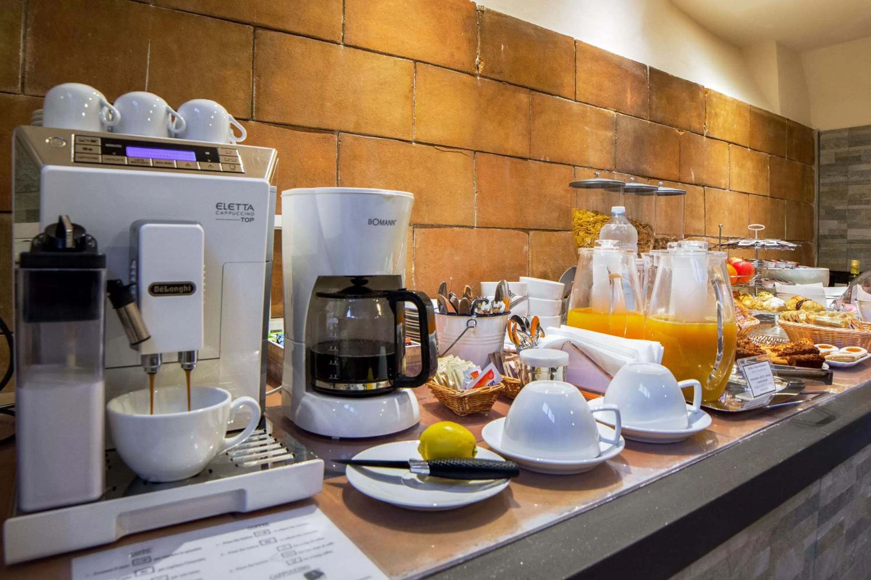 Continental breakfast in Dimora Salviati