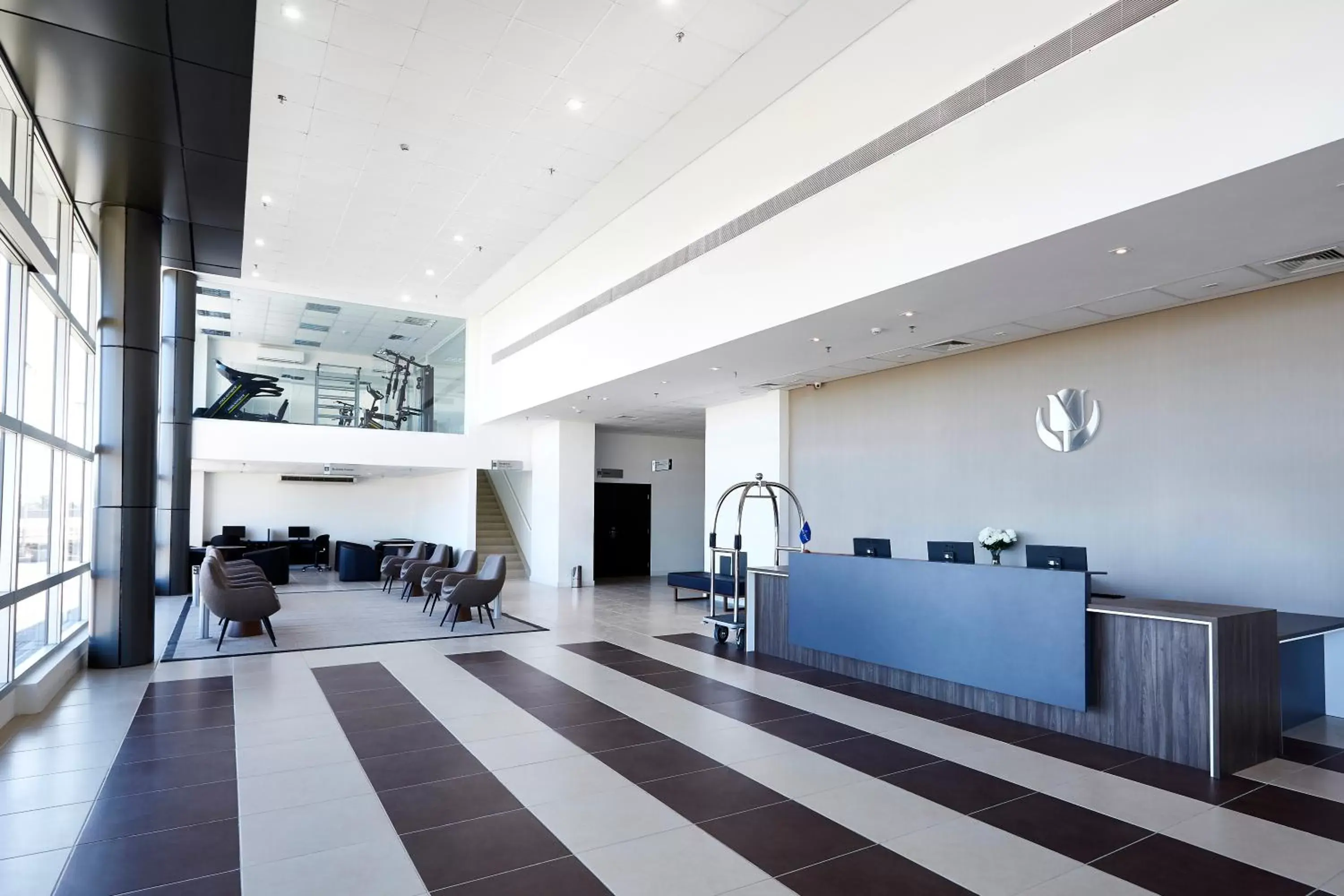 Lobby or reception in Tulip Inn Itaguai Lobby or reception in Tulip Inn Itaguai