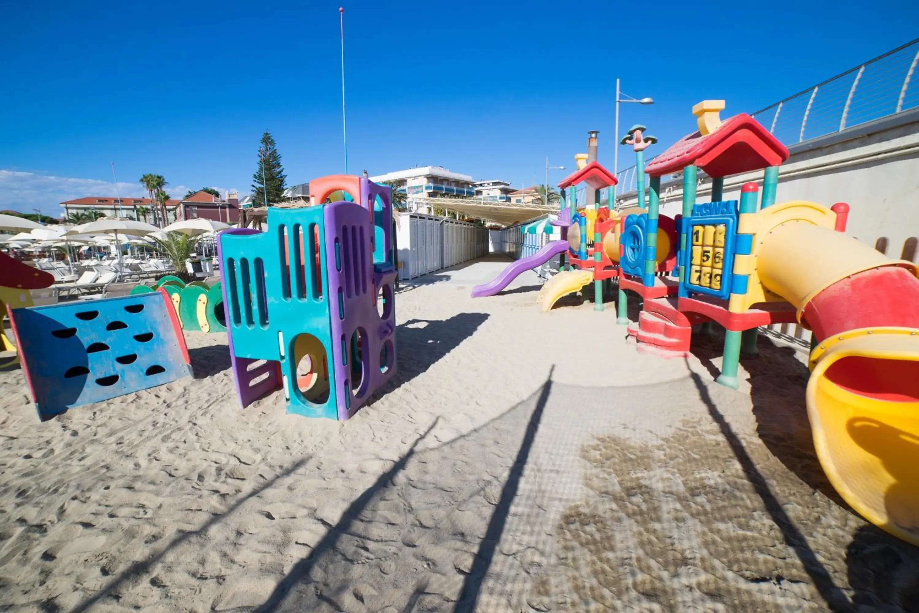 Children play ground, Children's Play Area in Hotel Garden Lido