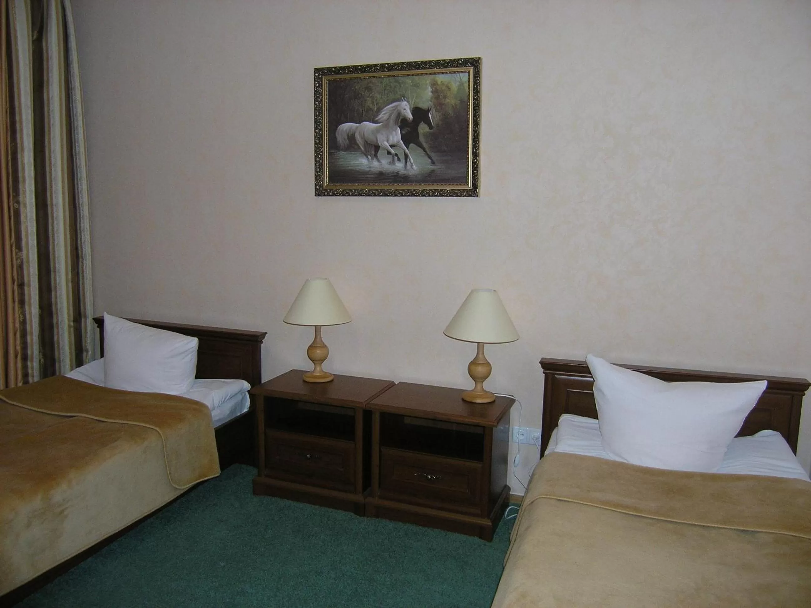 Decorative detail, Bed in Dnipro Hotel