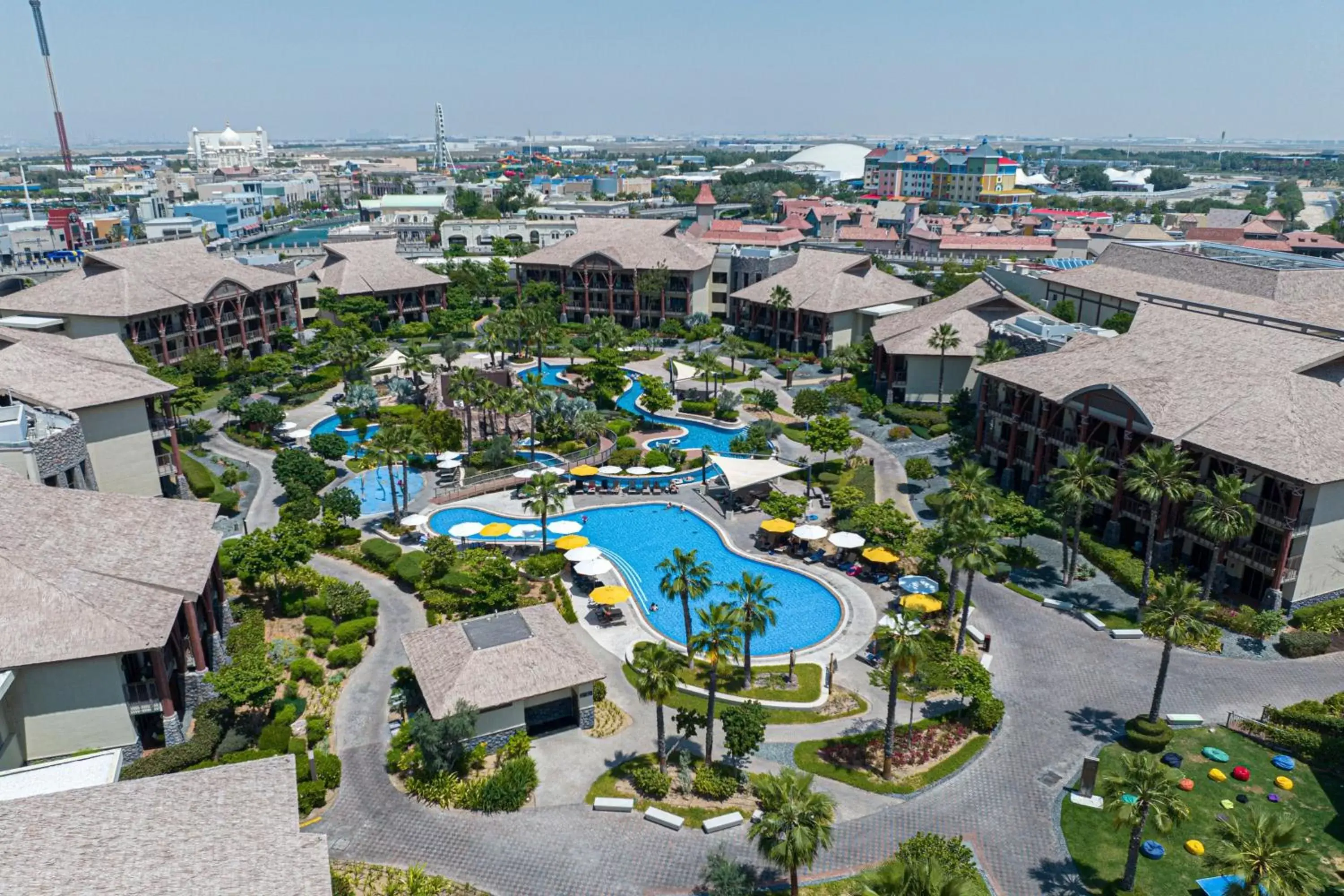 Property building, Bird's-eye View in Lapita, Dubai Parks and Resorts, Autograph Collection