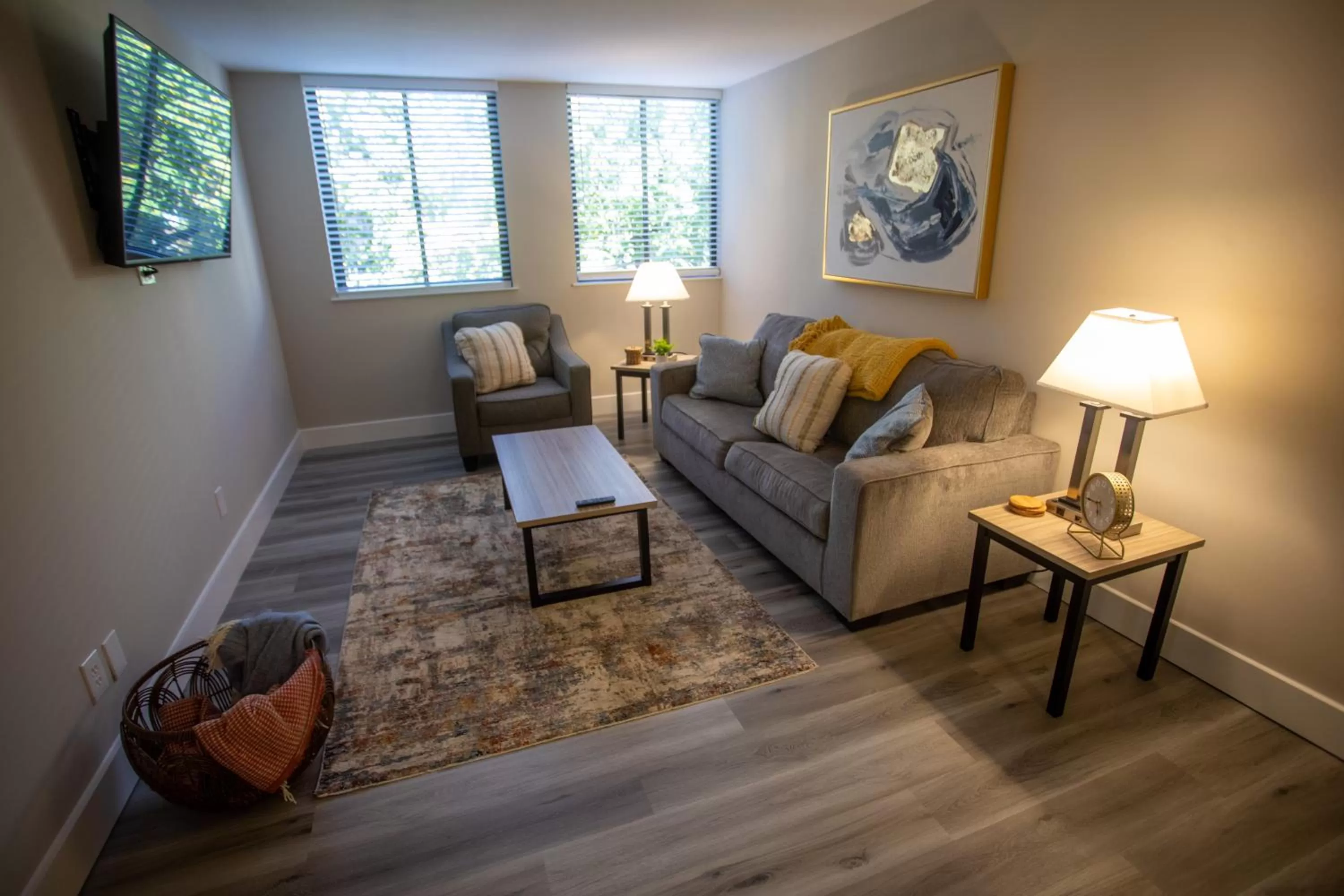 Seating Area in Georgetown Residences by LuxUrban