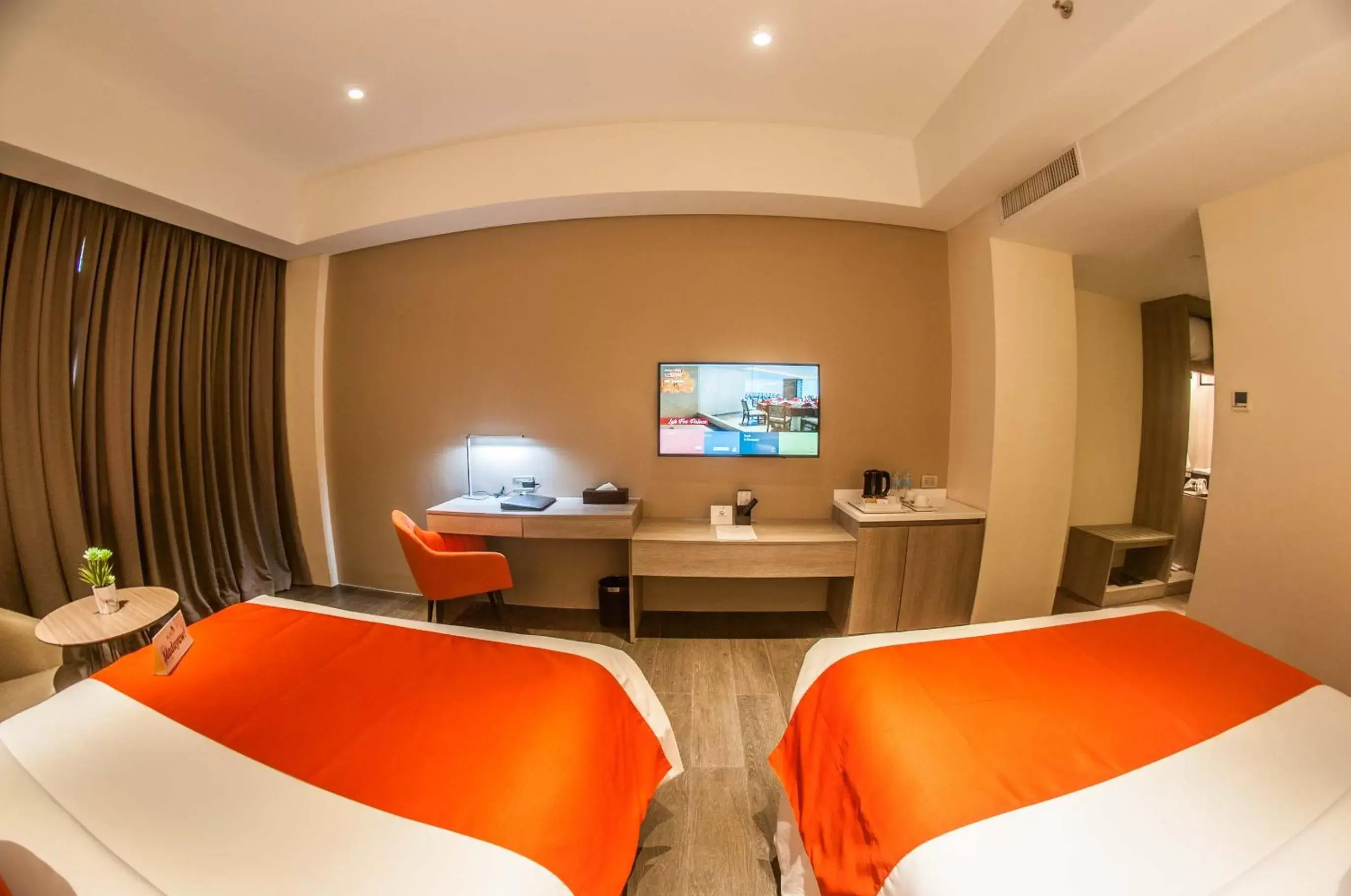 TV/Entertainment Center in Acacia Hotel Davao -- Multiple Use and Staycation Approved