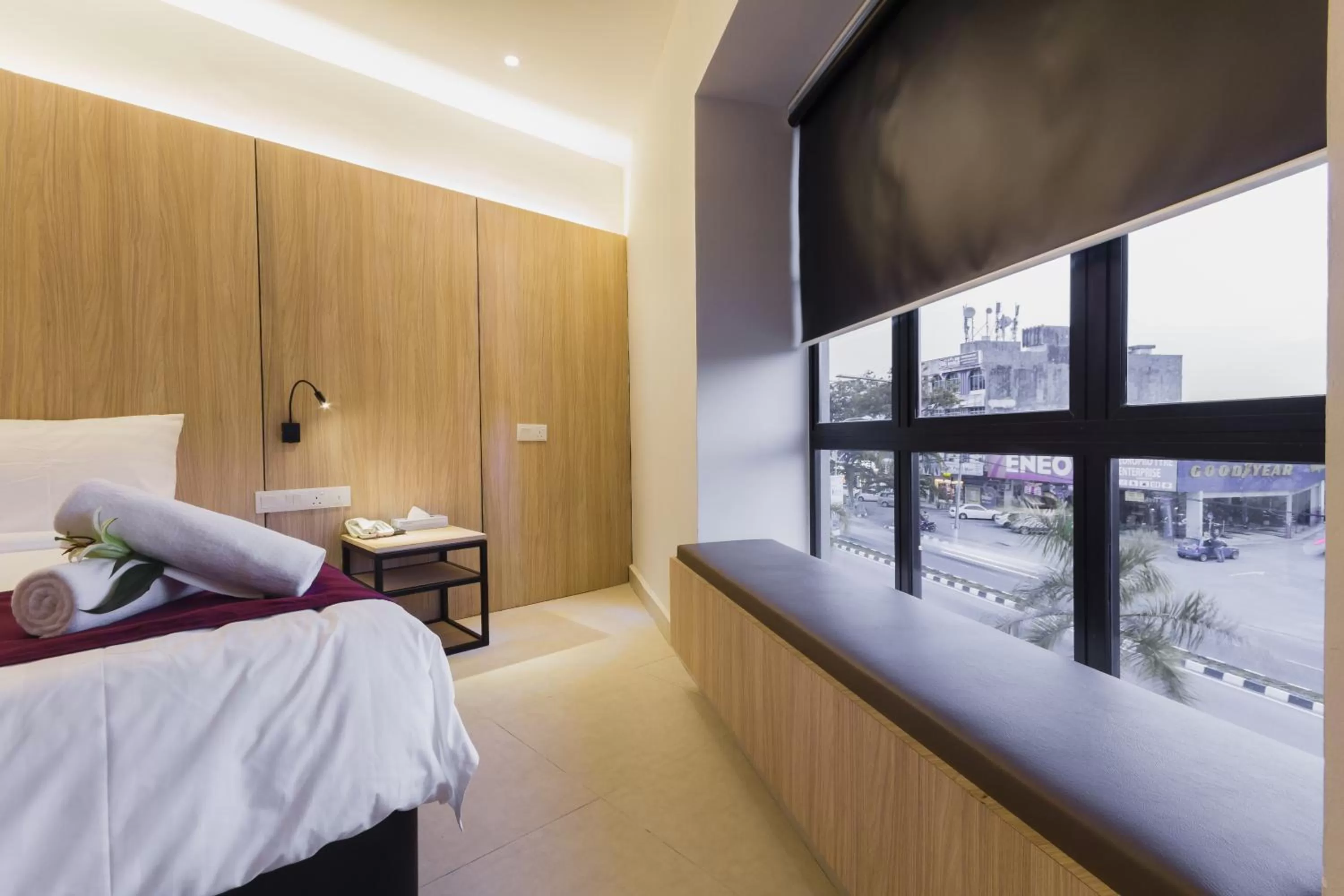 View (from property/room), Bed in GM Hotel Kuantan