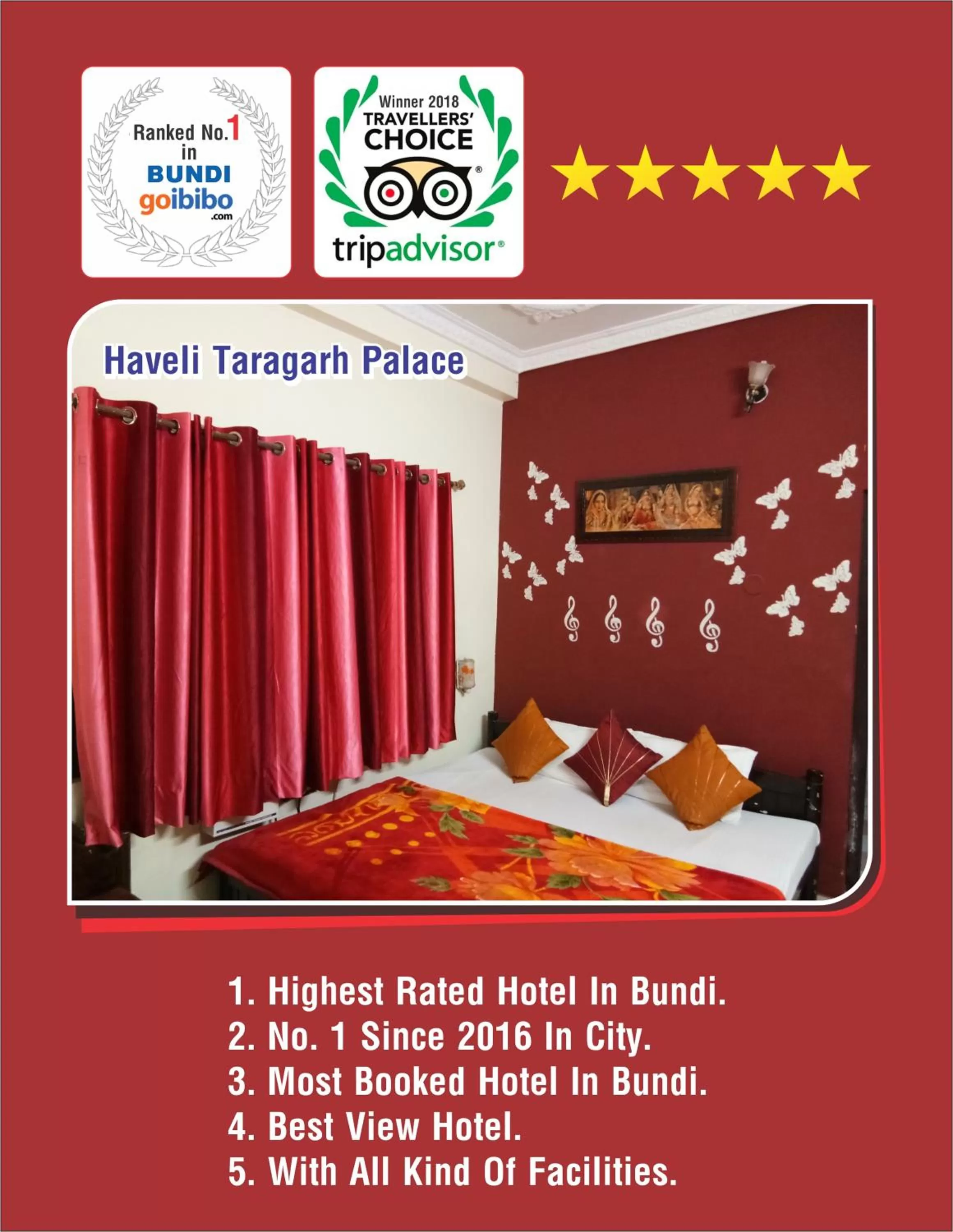 View (from property/room) in Haveli Taragarh Palace