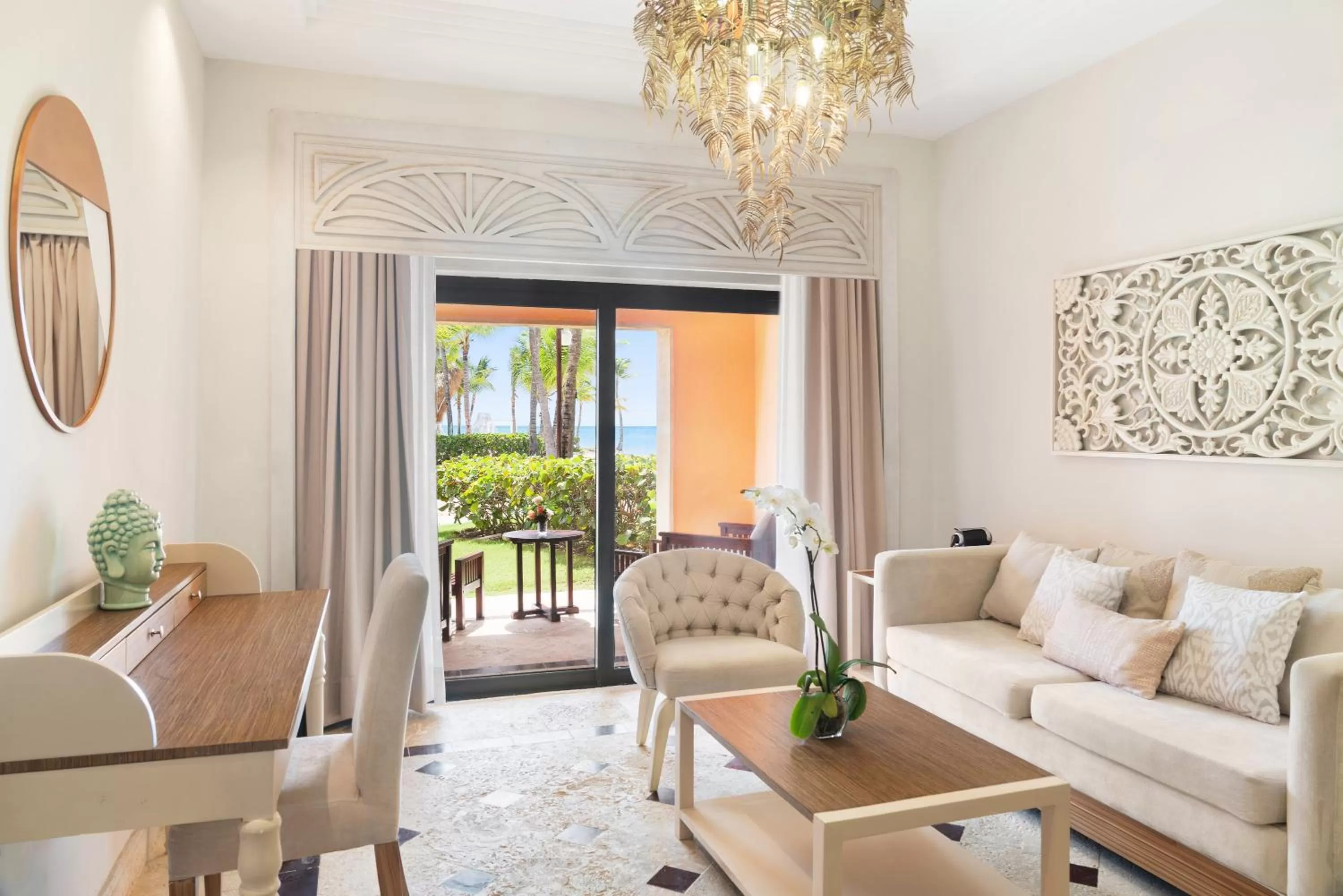 Living room in Sanctuary Cap Cana, a Luxury Collection Resort, Dominican Republic, Adult All-Inclusive