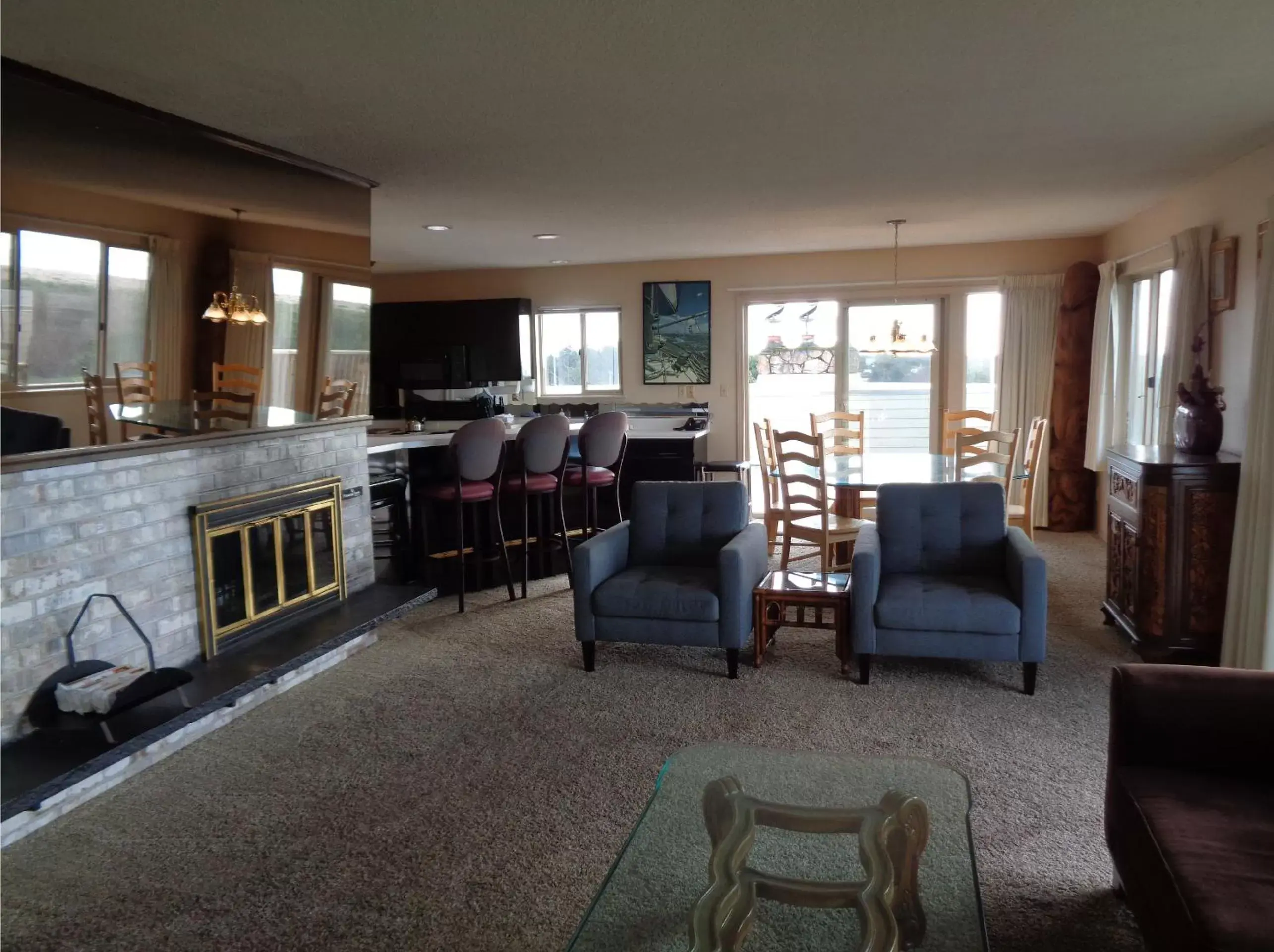 Living room in The Polynesian Resort Living room in The Polynesian Resort