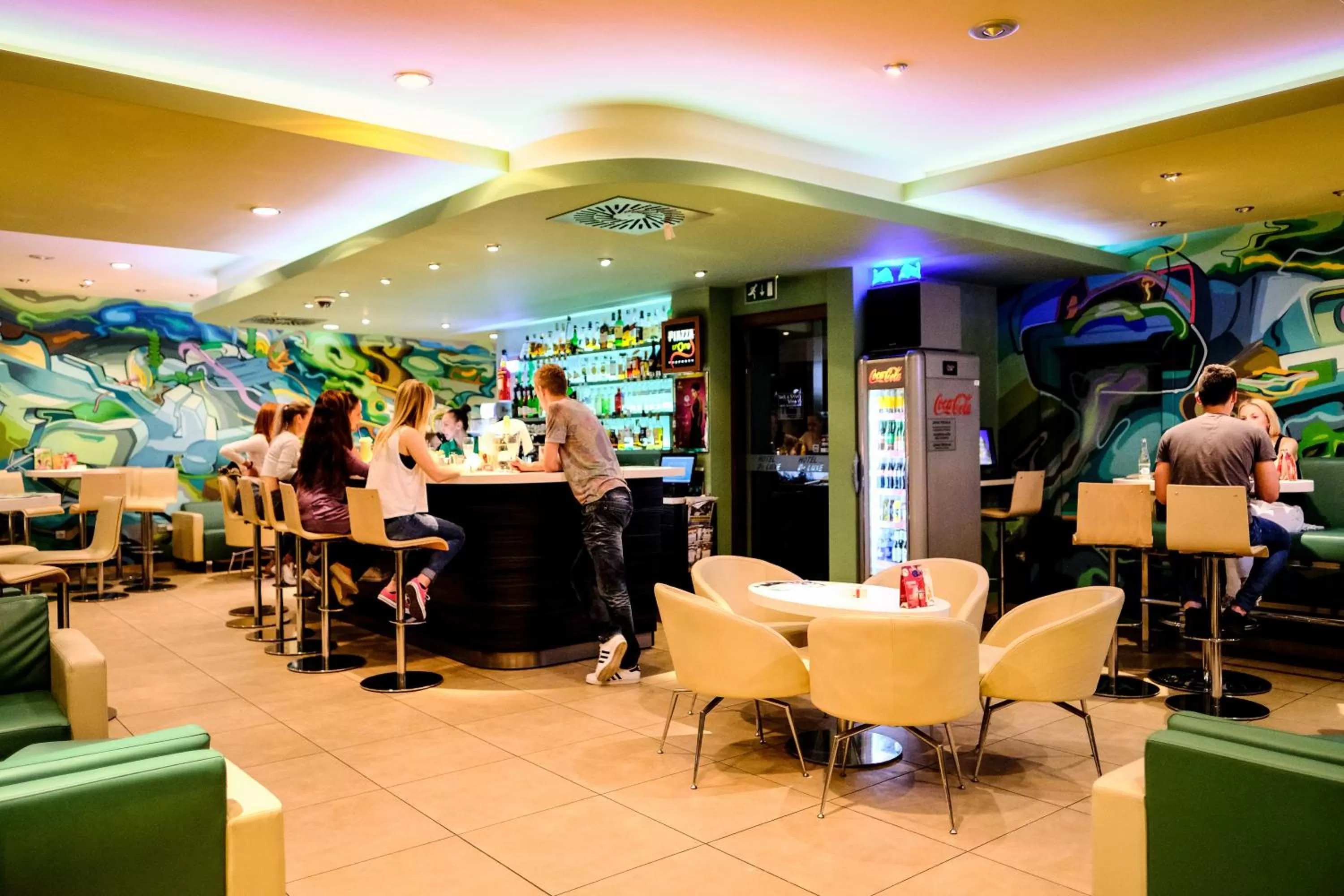 Lounge or bar in Hotel Deluxe with free Wellness and Fitness Centrum