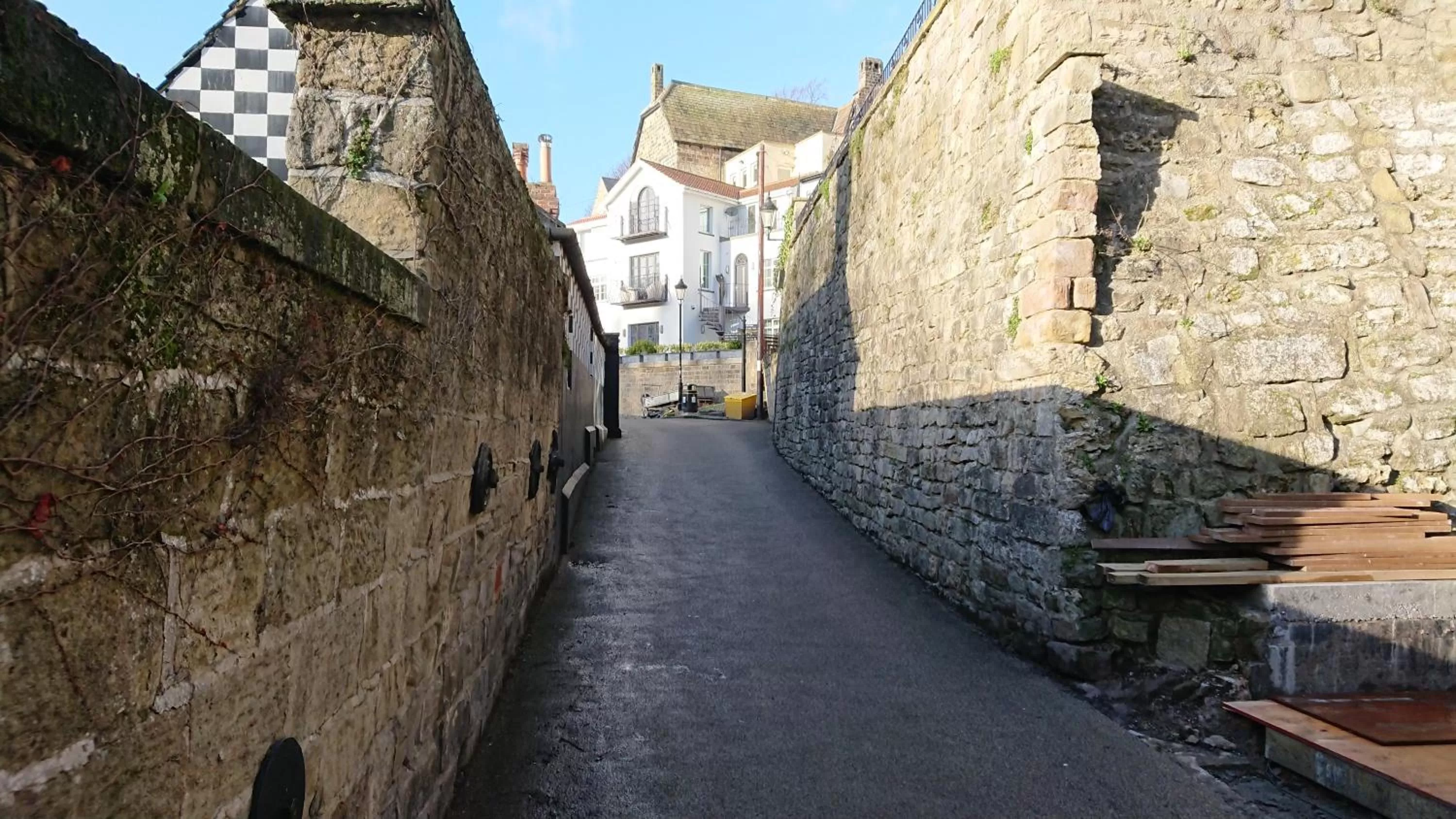 Facade/entrance in Teardrop Cottage