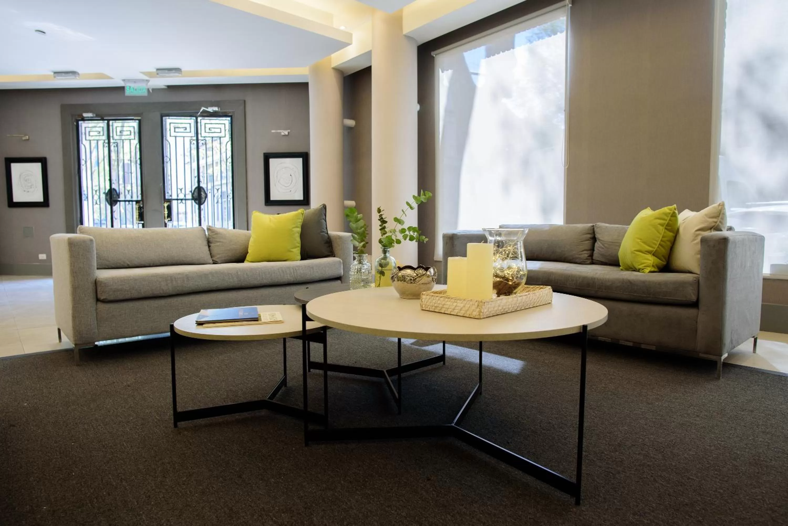 Seating area in Believe Madero Hotel