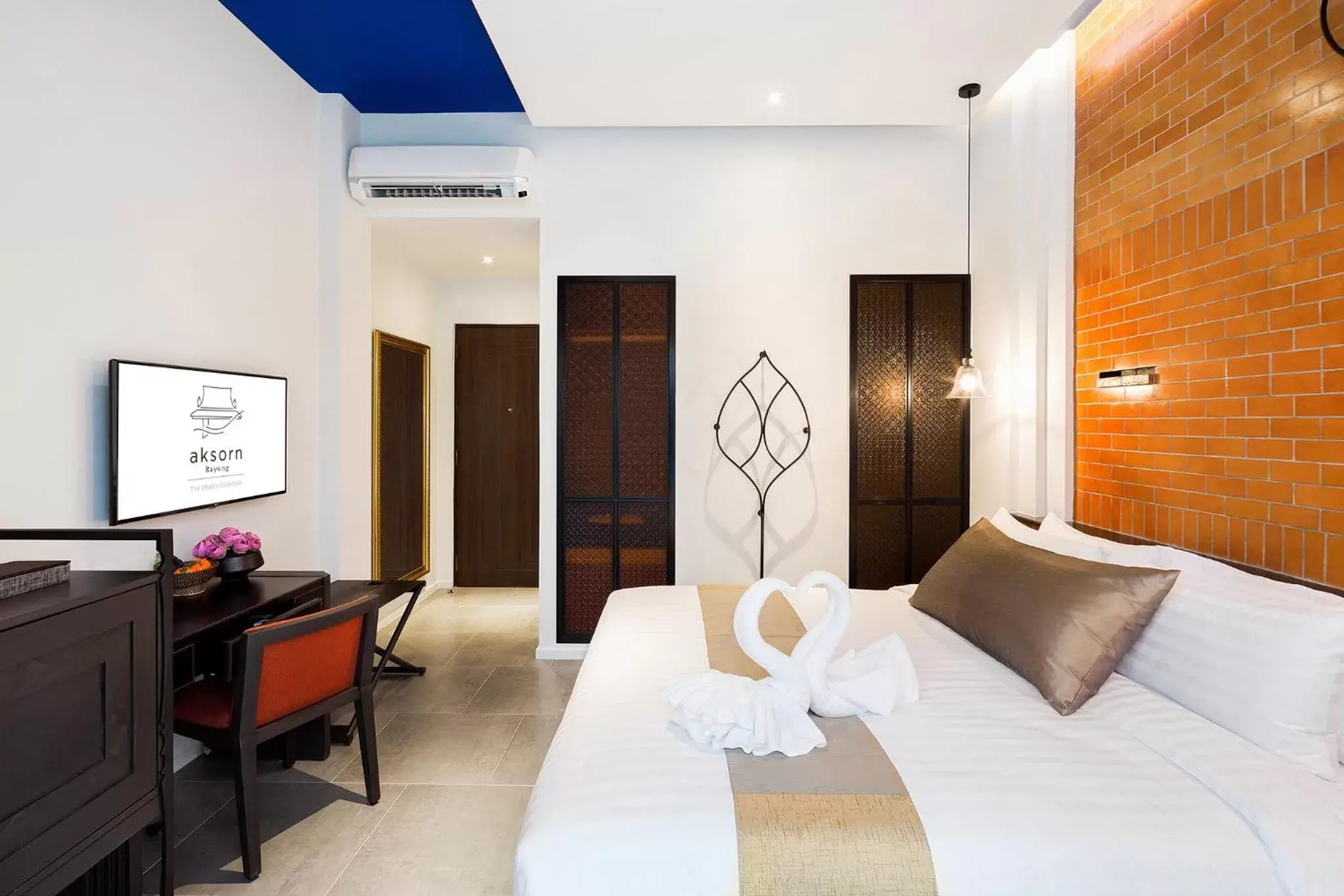 Bedroom, Bed in Aksorn Rayong, The Vitality Collection - SHA PLUS