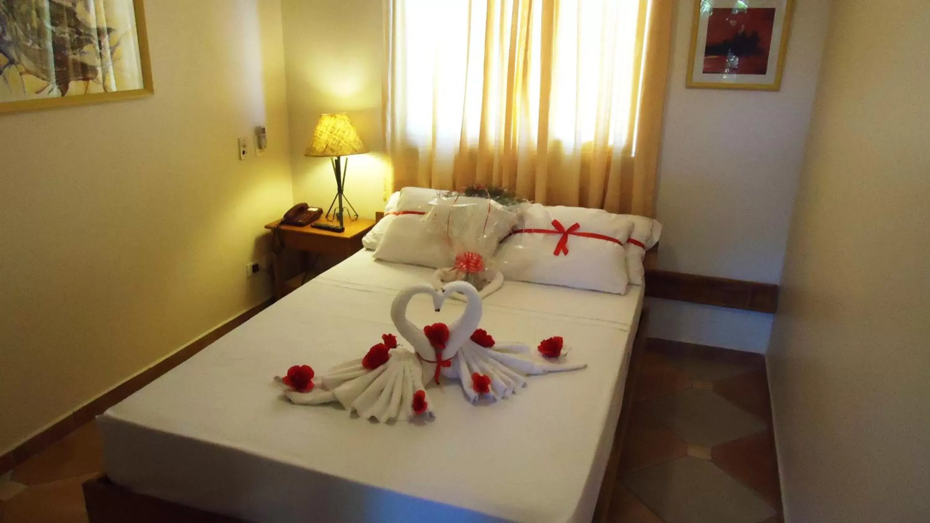 Bed in Hotel Pirá Miúna