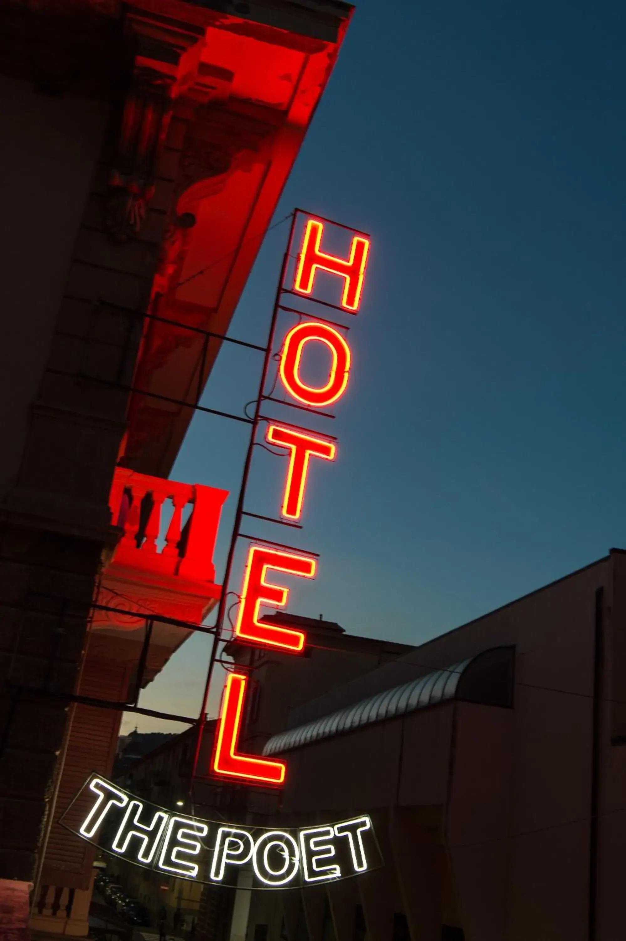 Property Logo/Sign in The Poet Hotel