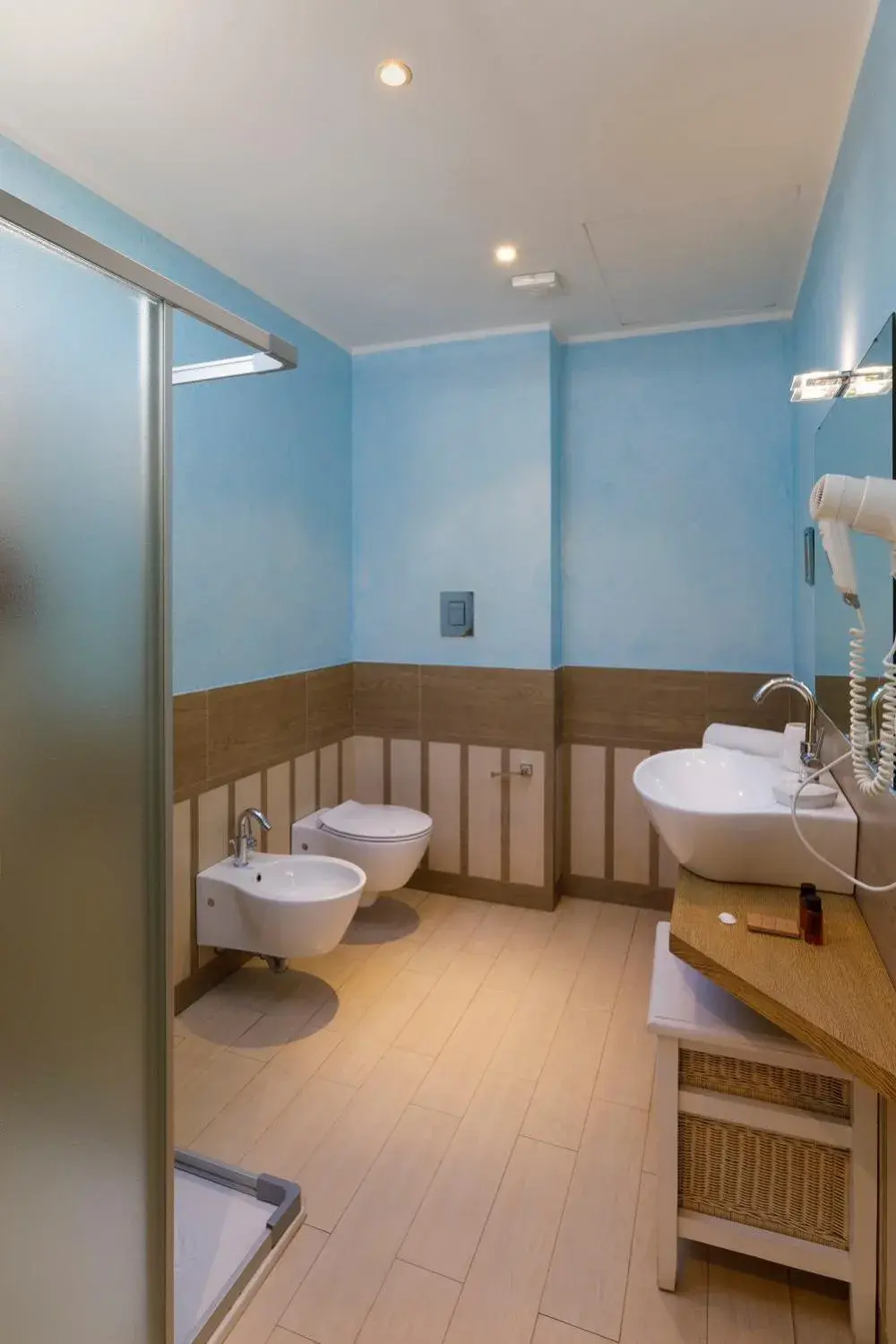 Bathroom in Hotel La Villa Del Mare